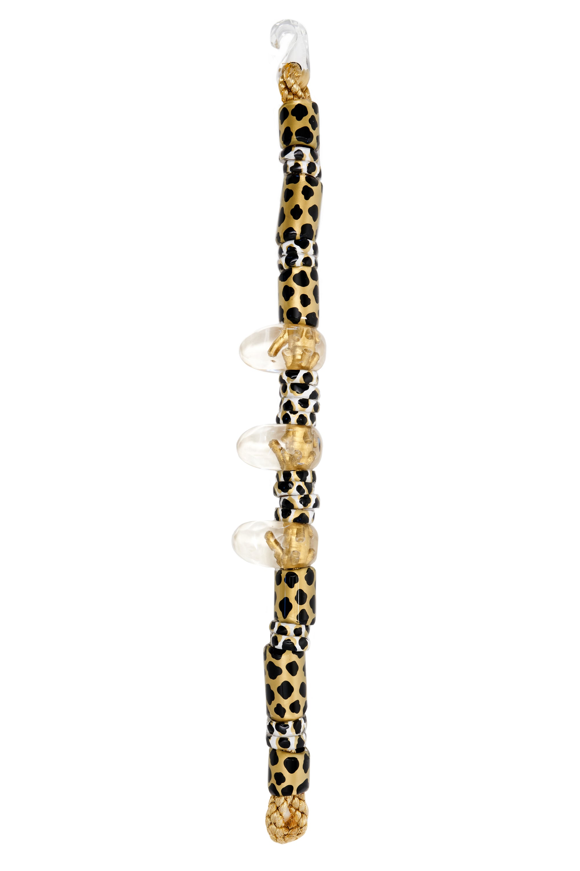 Christina McCarthy Lucite Leopard Choker