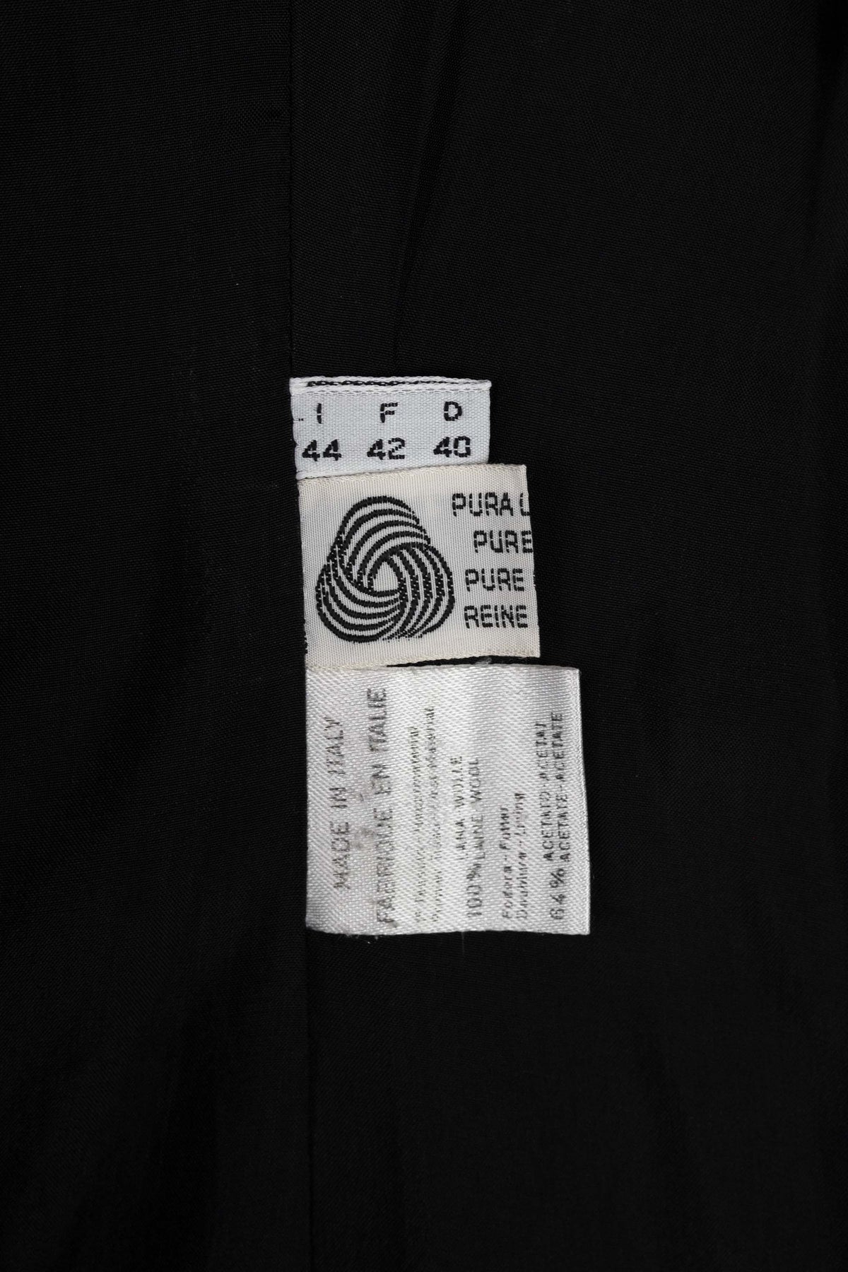 Versace Complice Pants Suit With XL Gold Buttons Size 44/8