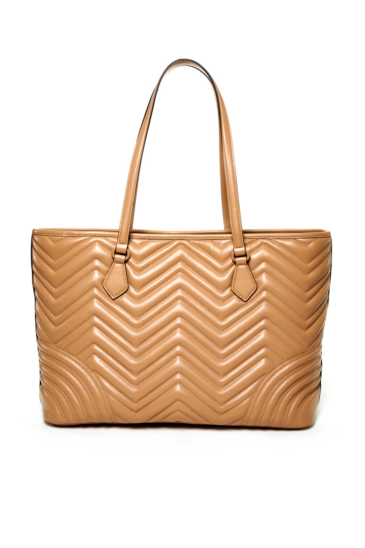 Gucci Marmont beige Metalasse GG Large Tote