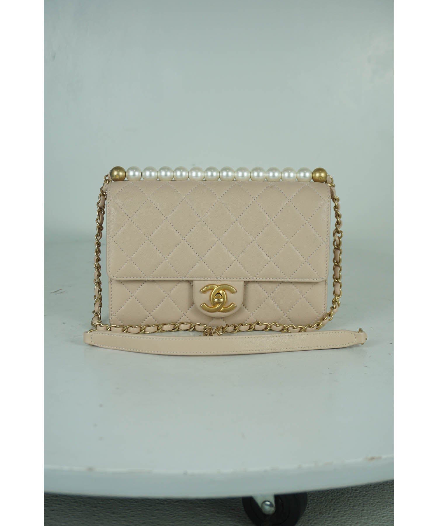 Chanel 2019 Classic Tweed Mini Flap Bag - Neutrals Shoulder Bags
