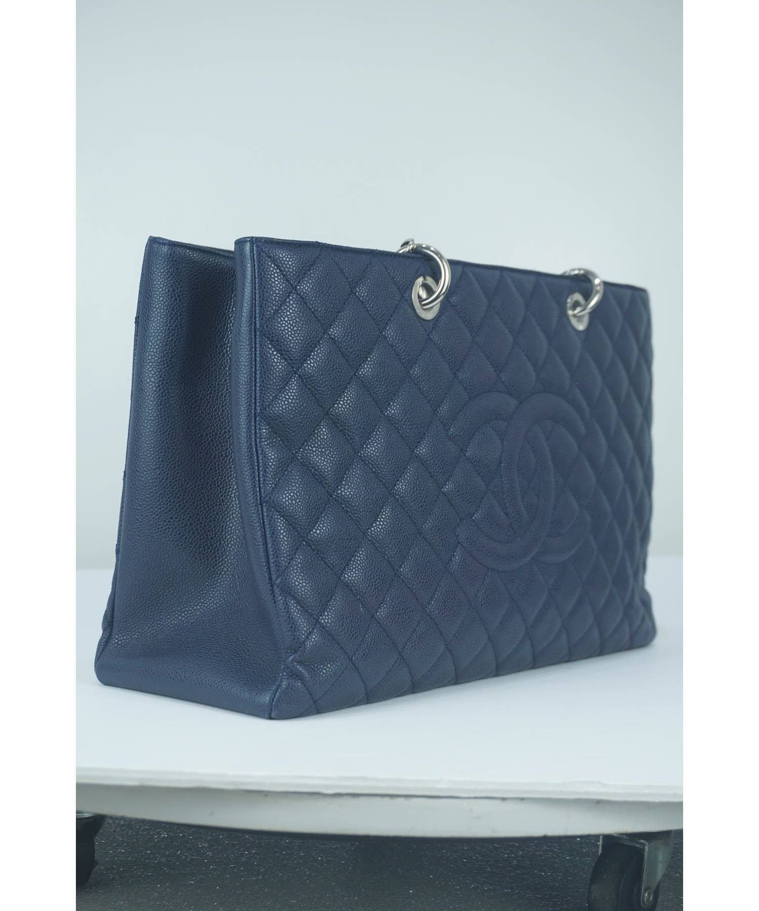 CHANEL Lambskin Plexi Quilted CC Evening Clutch With Chain Black 1146291
