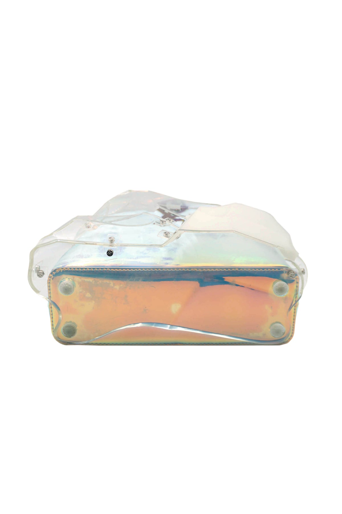 Louis Vuitton x Frank Gehry BB Capucines White Shimmer Haze Purse Limited Edition 45/80