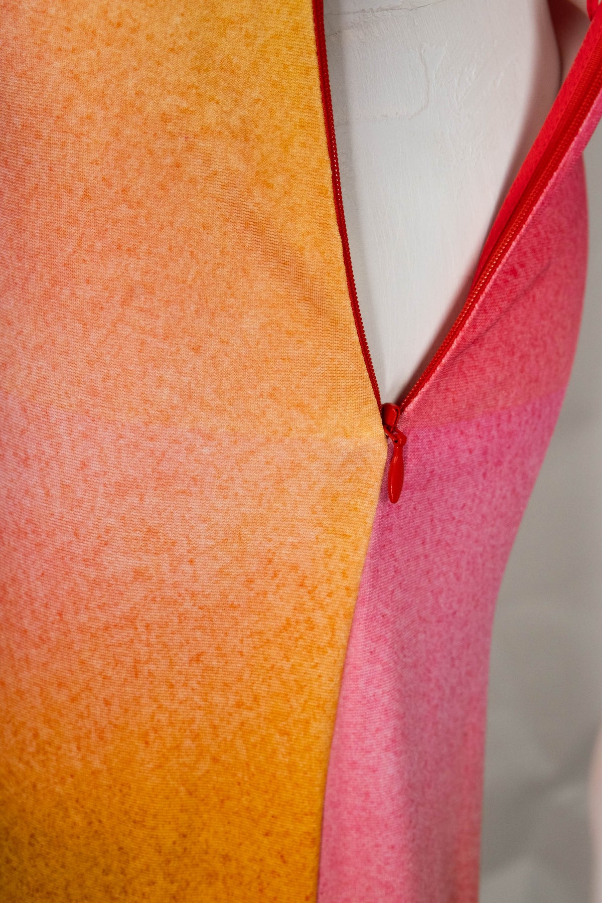 Oscar de la Renta Multi-Color Watercolor Jersey Maxi Dress 2025 Size 4
