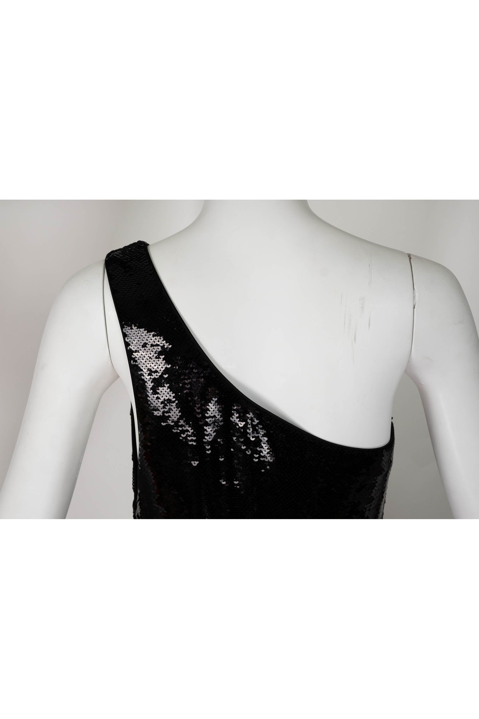 Tom Ford Black Sequins Off the Shoulder Mermaid Gown Size Small - Foxy Couture Carmel Tom Ford Black Sequins Off the Shoulder Mermaid Gown Size Small - Foxy Couture Carmel