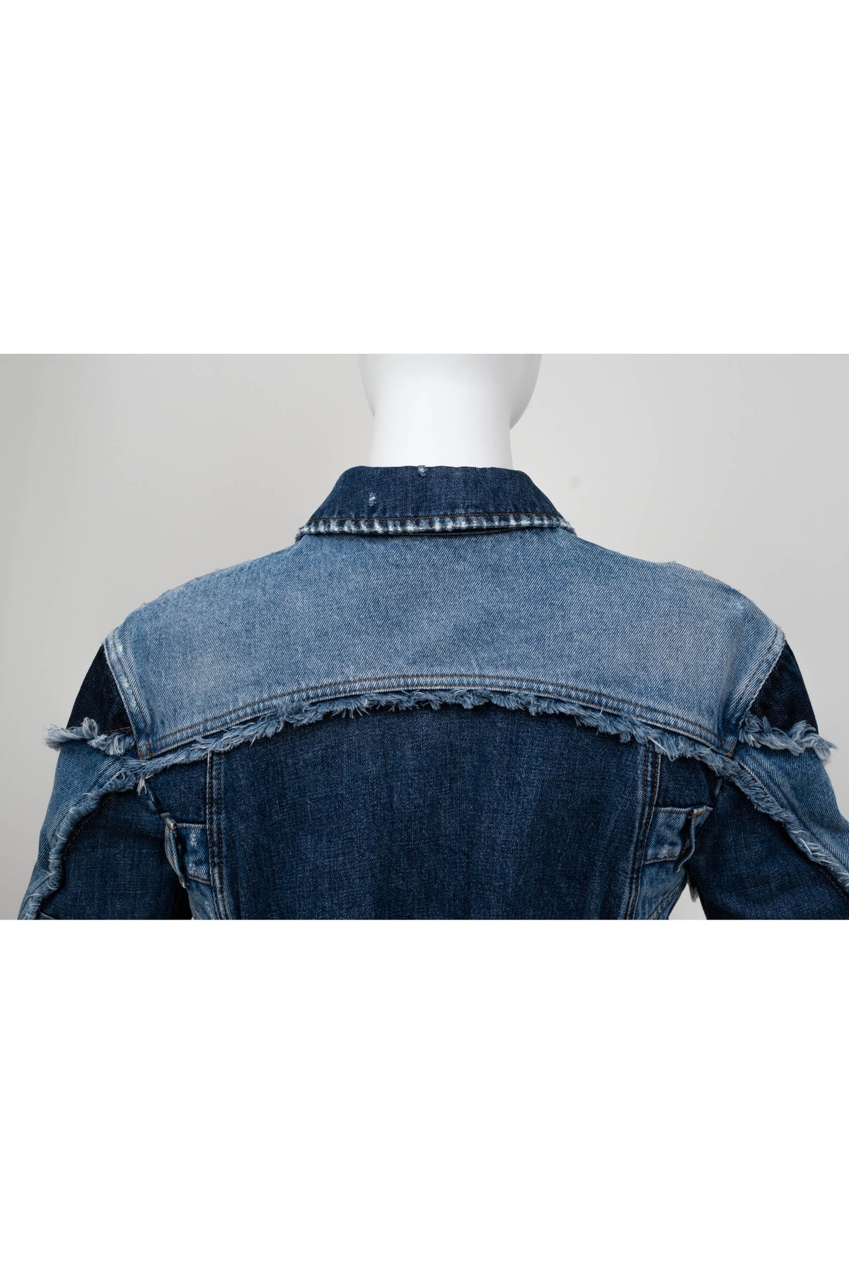 Dolce & Gabbana Denim Cropped Jacket Size 44 2002