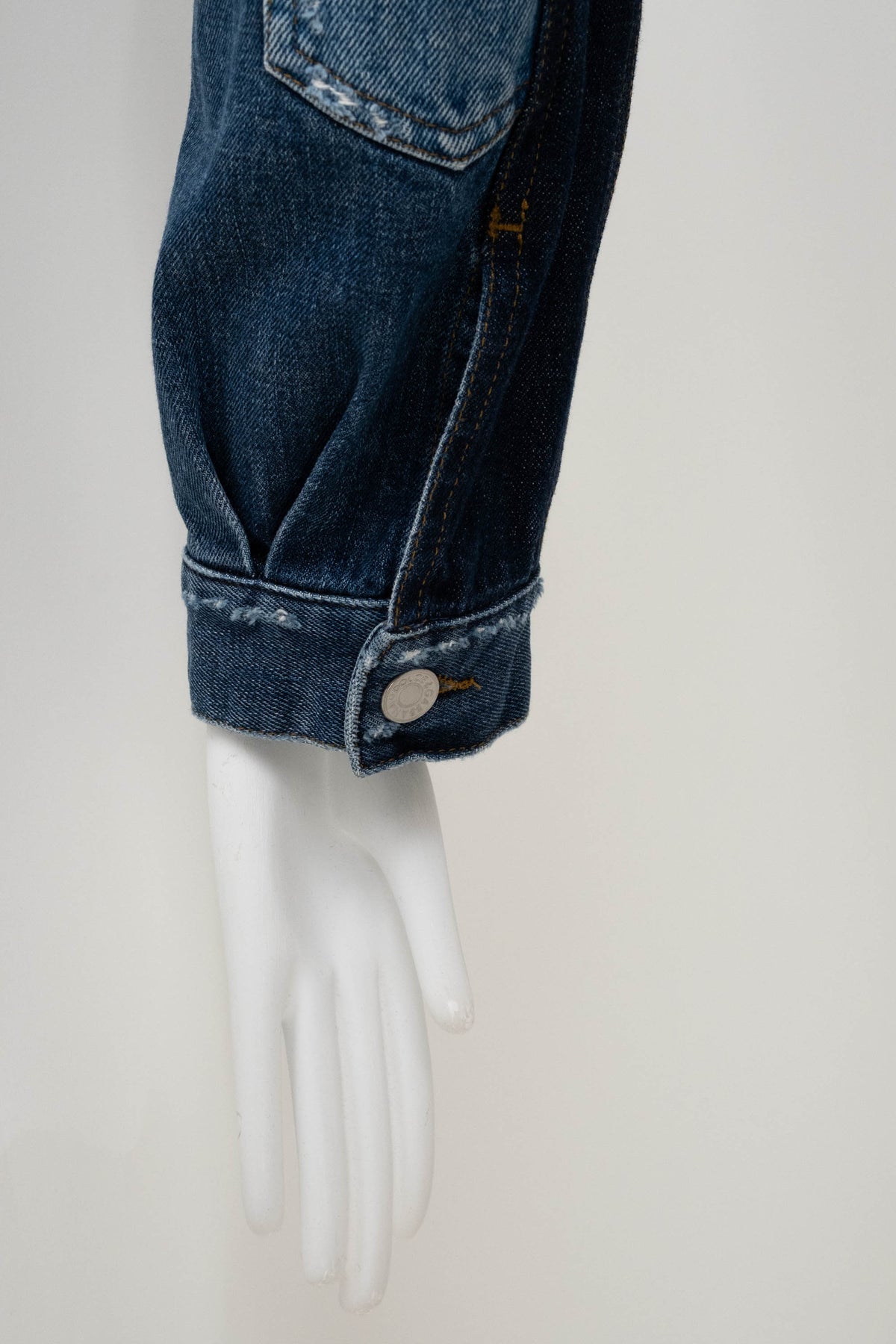 Dolce & Gabbana Denim Cropped Jacket Size 44 2002
