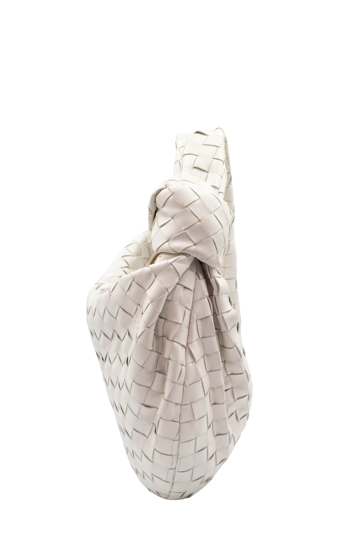 Bottega Bone White Teen Jodie Bag