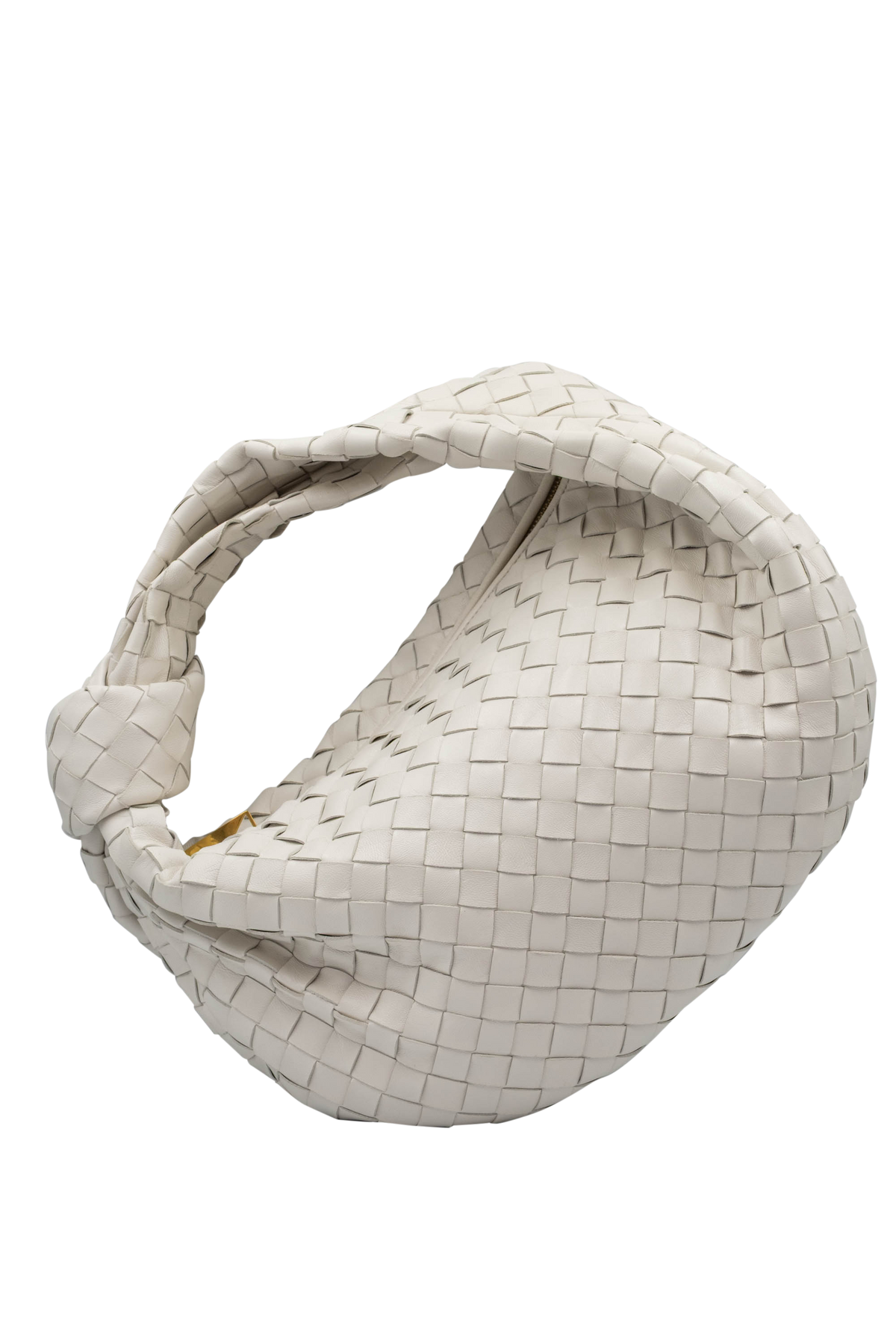 Bottega Bone White Teen Jodie Bag