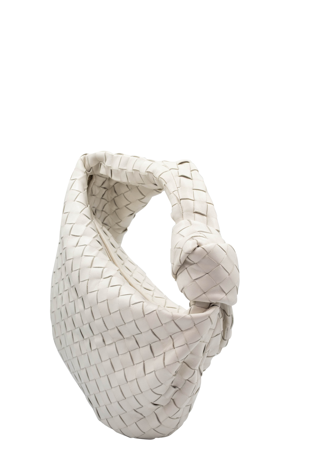 Bottega Bone White Teen Jodie Bag
