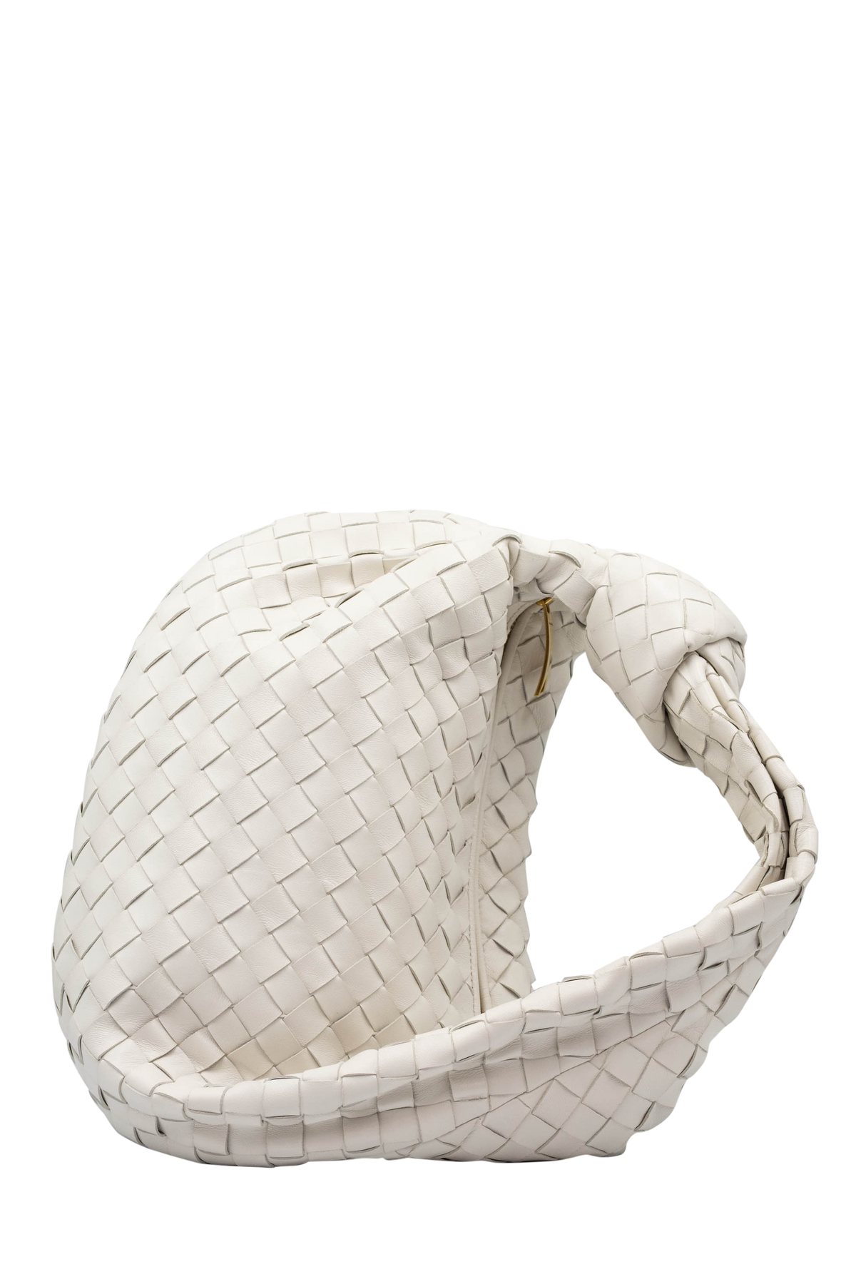 Bottega Bone White Teen Jodie Bag