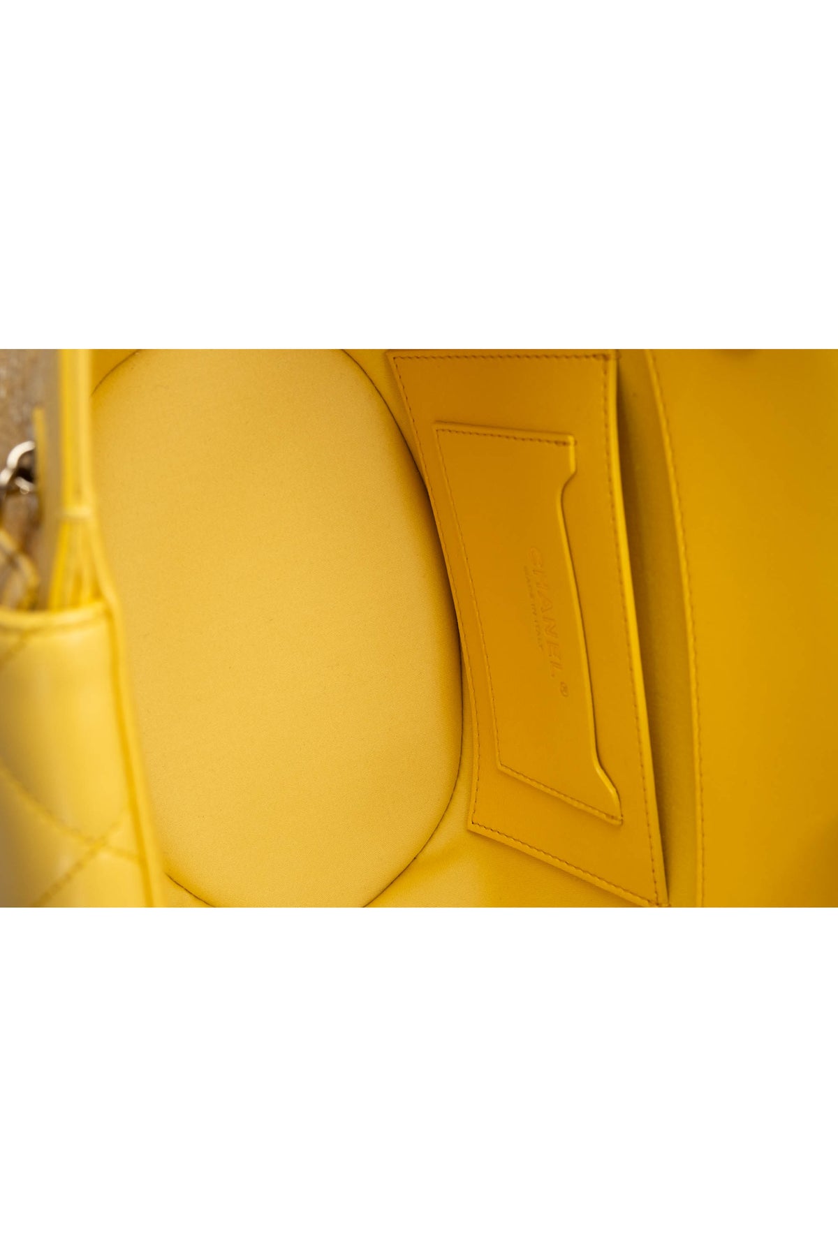 Chanel Butter Yellow Woven Straw Tote With Quilted Leather Trim Cruise 2025