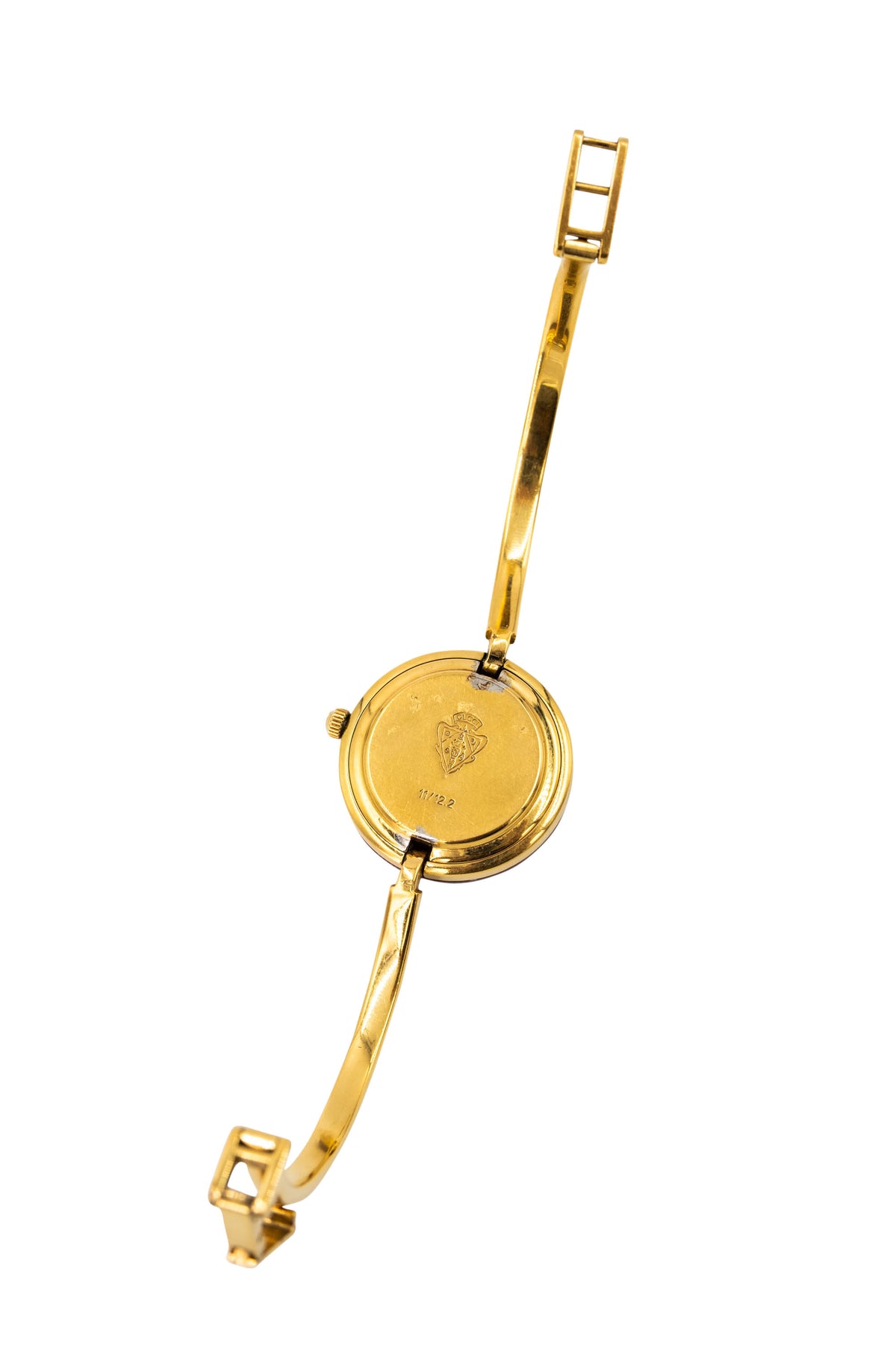 Gucci Vintage 18k Gold Plated 12 Bezel Watch 1970s-80s