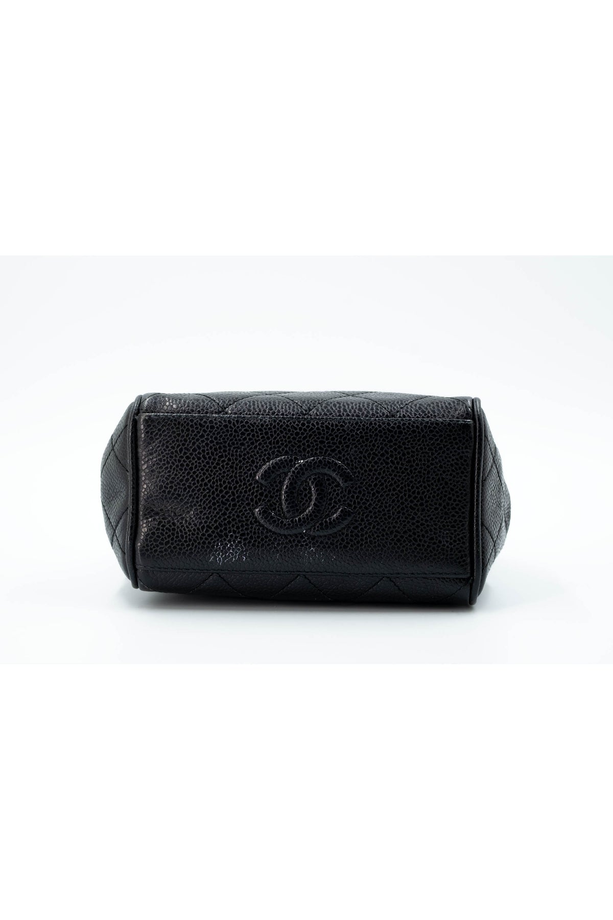 Chanel Vintage Black Caviar Petit Timeless Tote 1994-6
