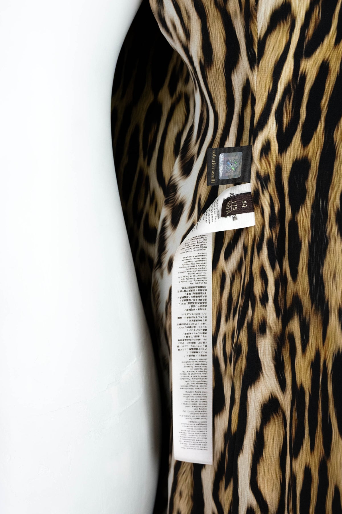 Roberto Cavalli Bronze and Black Sequins Hook Front Jacket Size 44/8