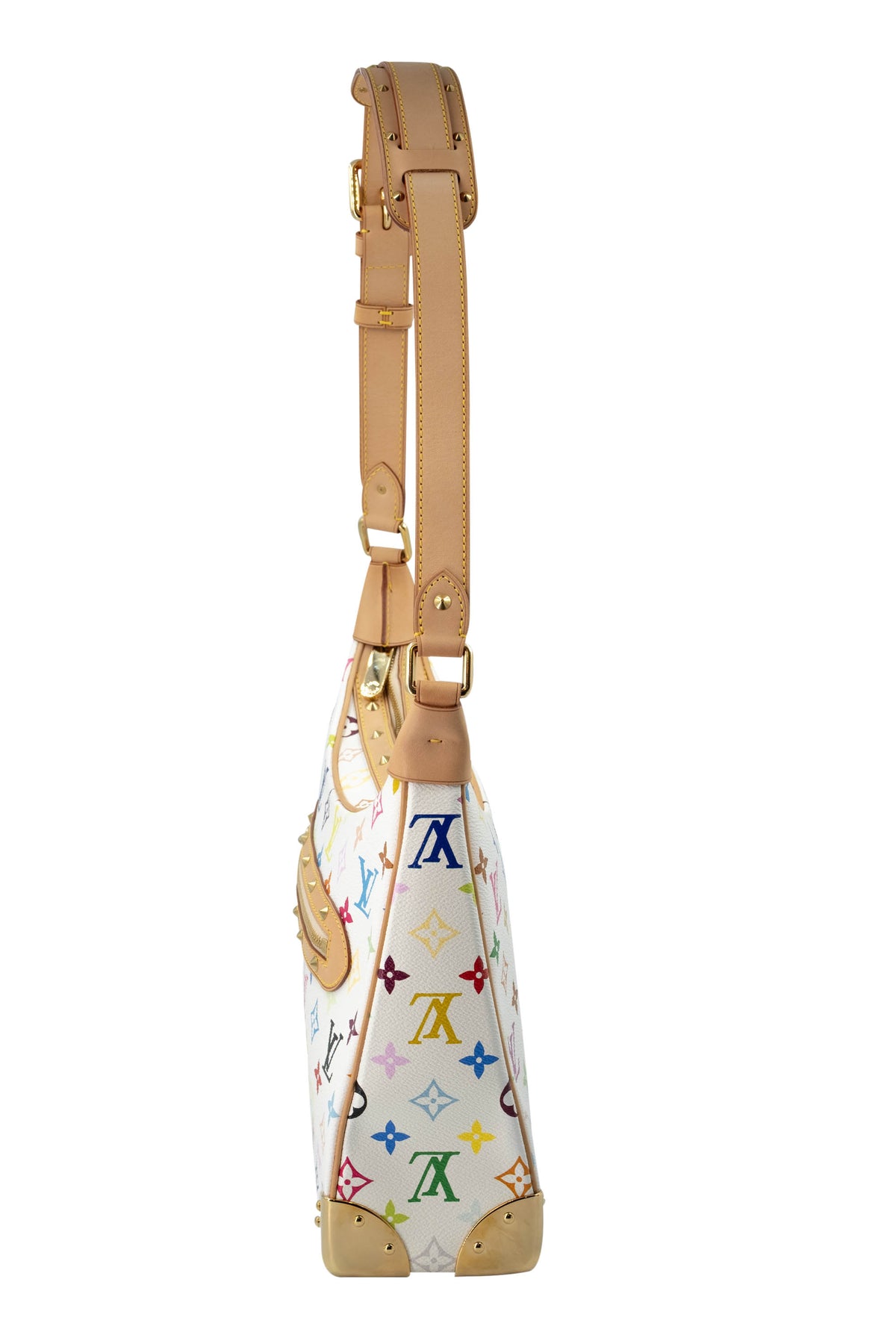 Louis Vuitton x Takashi Murakami Multicolore BoulogneShoulder Bag
