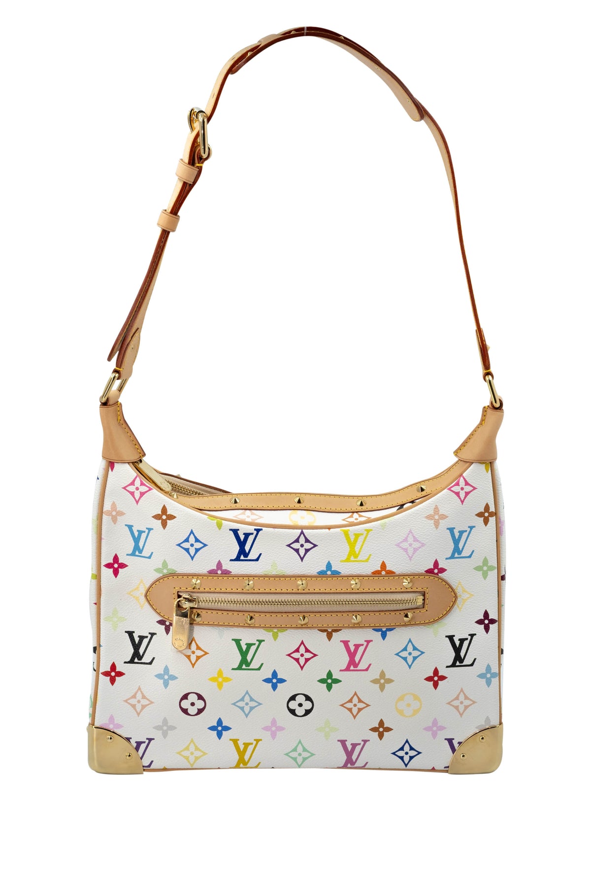 Louis Vuitton x Takashi Murakami Multicolore BoulogneShoulder Bag