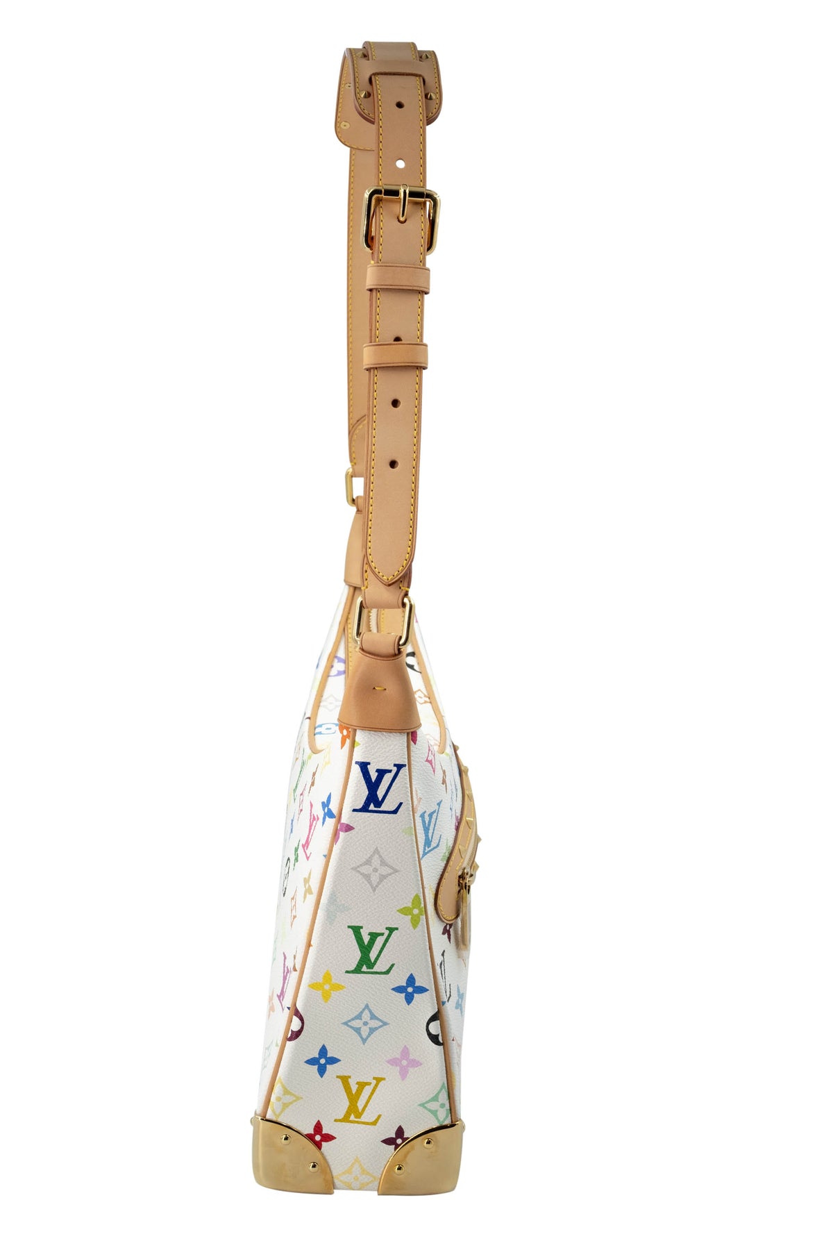 Louis Vuitton x Takashi Murakami Multicolore BoulogneShoulder Bag