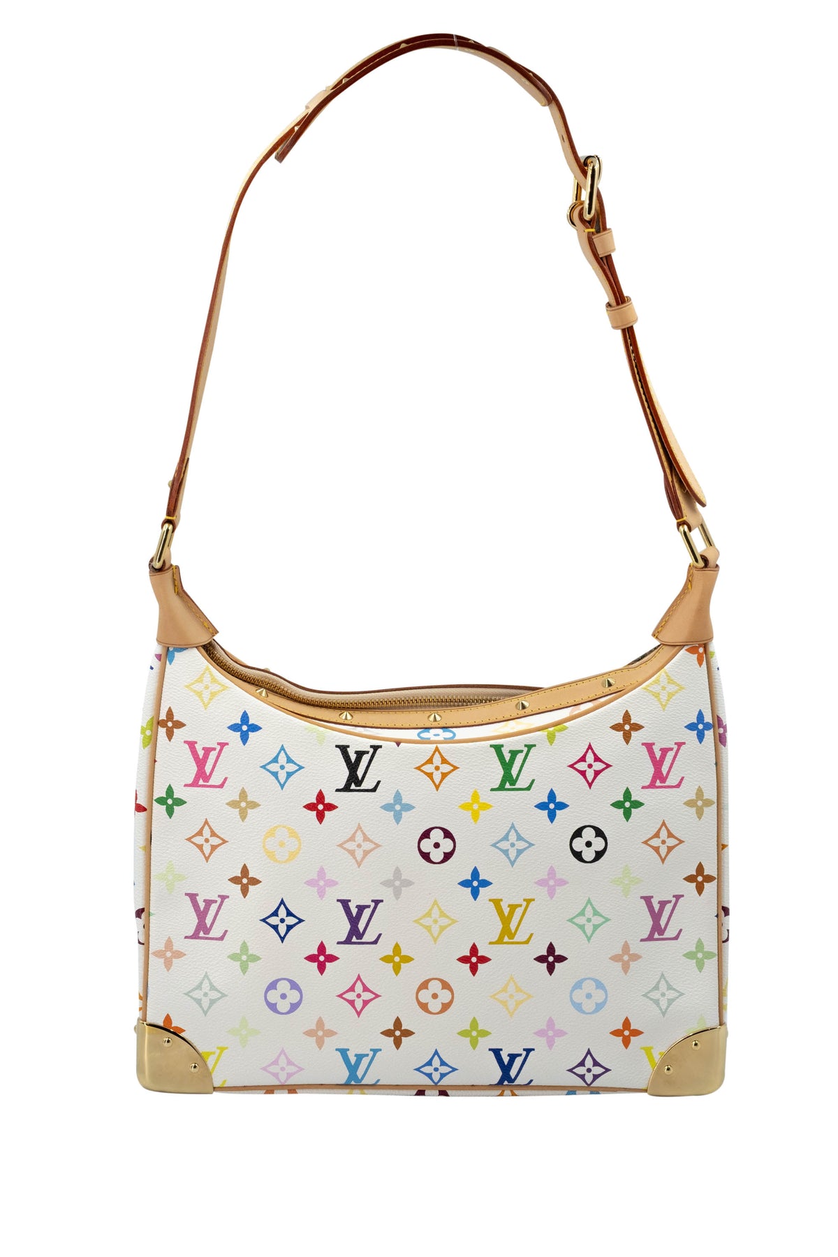 Louis Vuitton x Takashi Murakami Multicolore BoulogneShoulder Bag