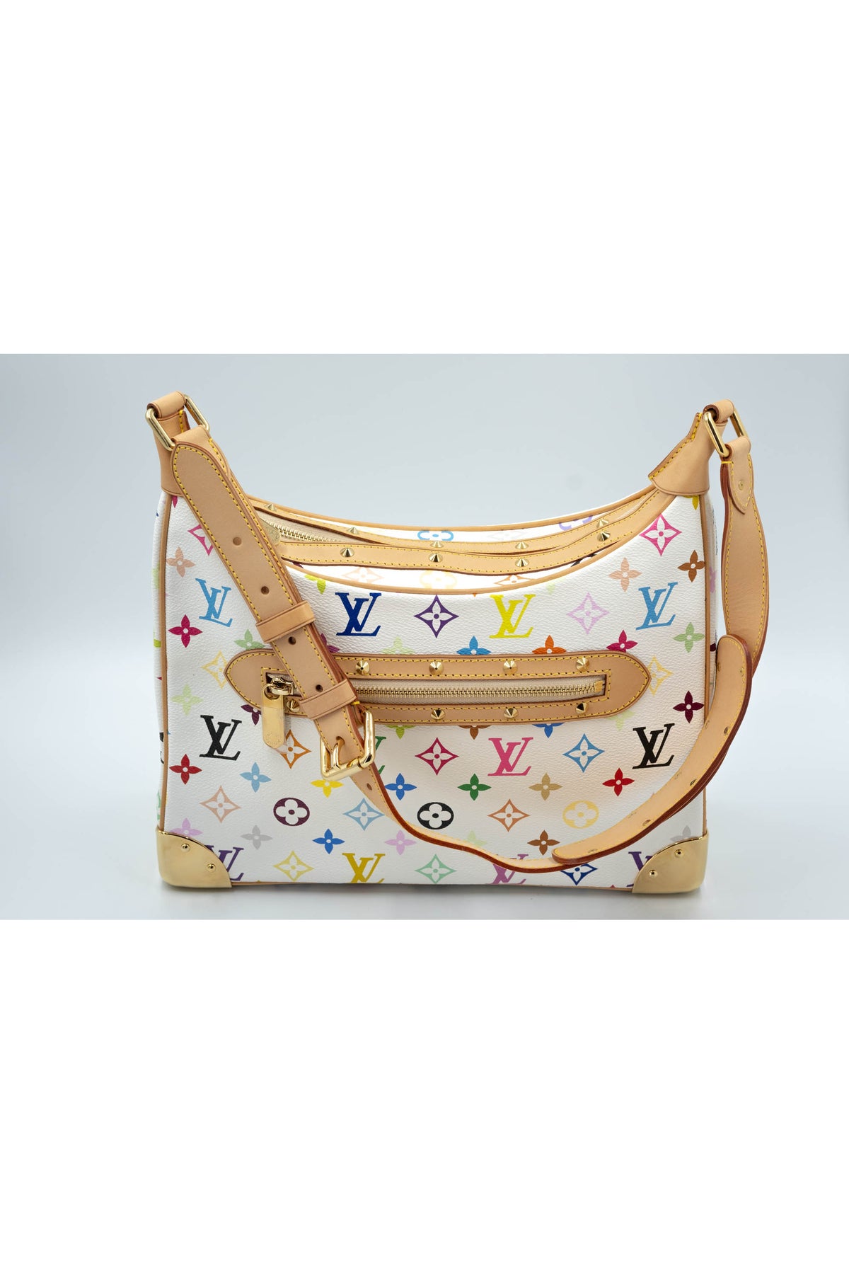 Louis Vuitton x Takashi Murakami Multicolore BoulogneShoulder Bag