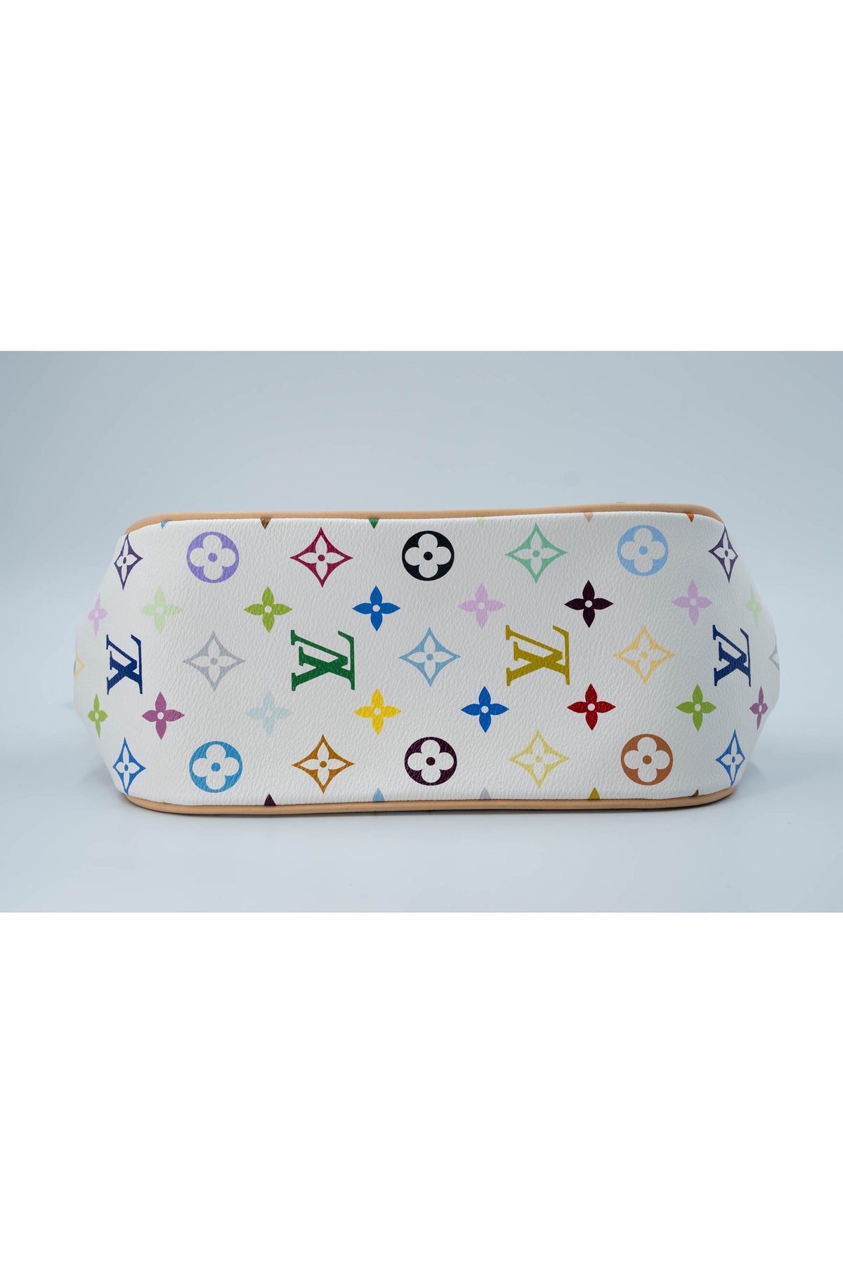 Louis Vuitton x Takashi Murakami White Monogram Multicolore Marilyn Size Small