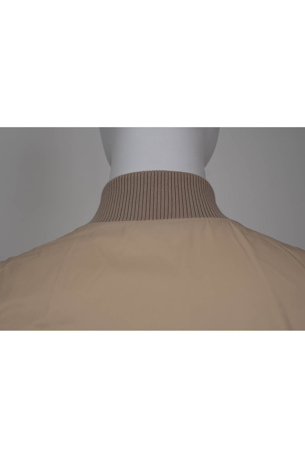 Brunello Cucinelli White Beige Reversible Quilted Bomber Jacket Size 38