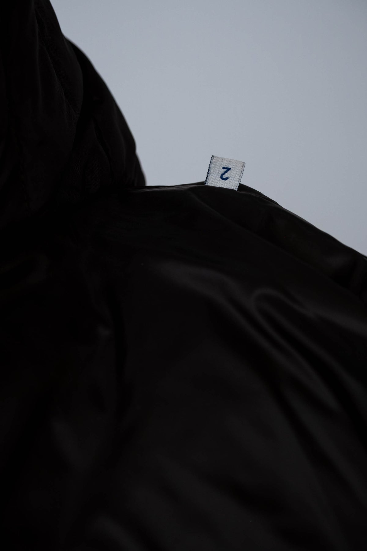 Moncler Brown and Black Layered Puffer Jacket Size 2