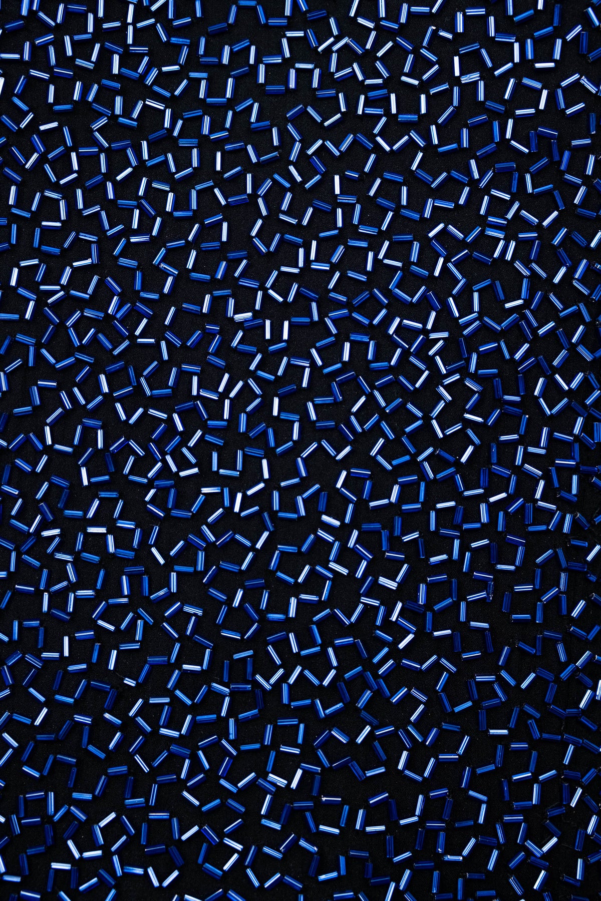 Bob Mackie High Neck Scoop Back Bracelet Sleeve Mini Silver and Blue Sequin Dress Size 12