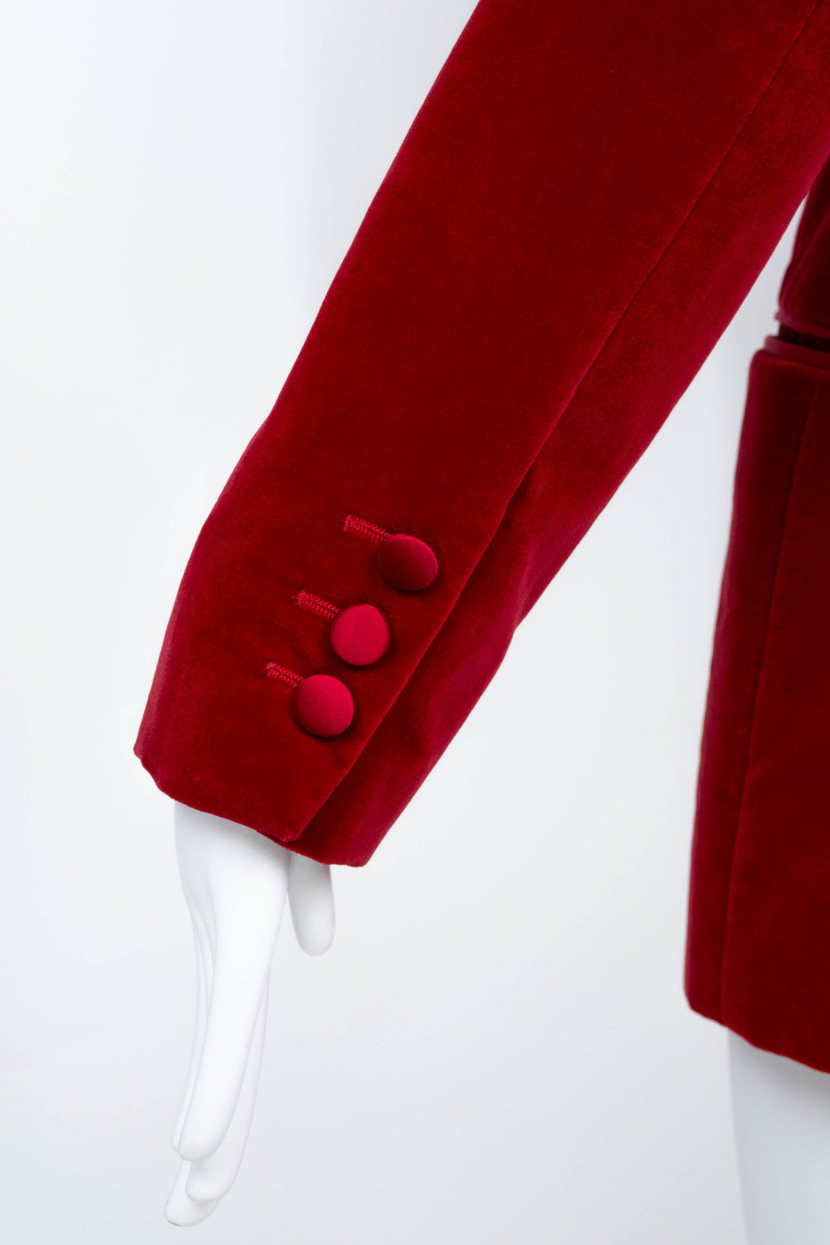 Tom Ford for Gucci Red Iconic Velvet Jacket FW 1996