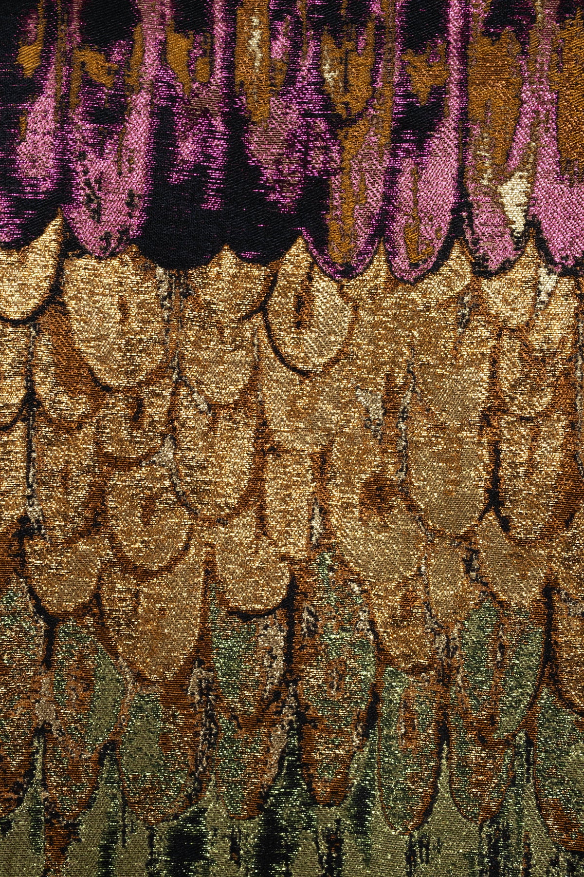 Valentino Golden Wings Brocade Mini Dress Feather Sleeve Size 44/8