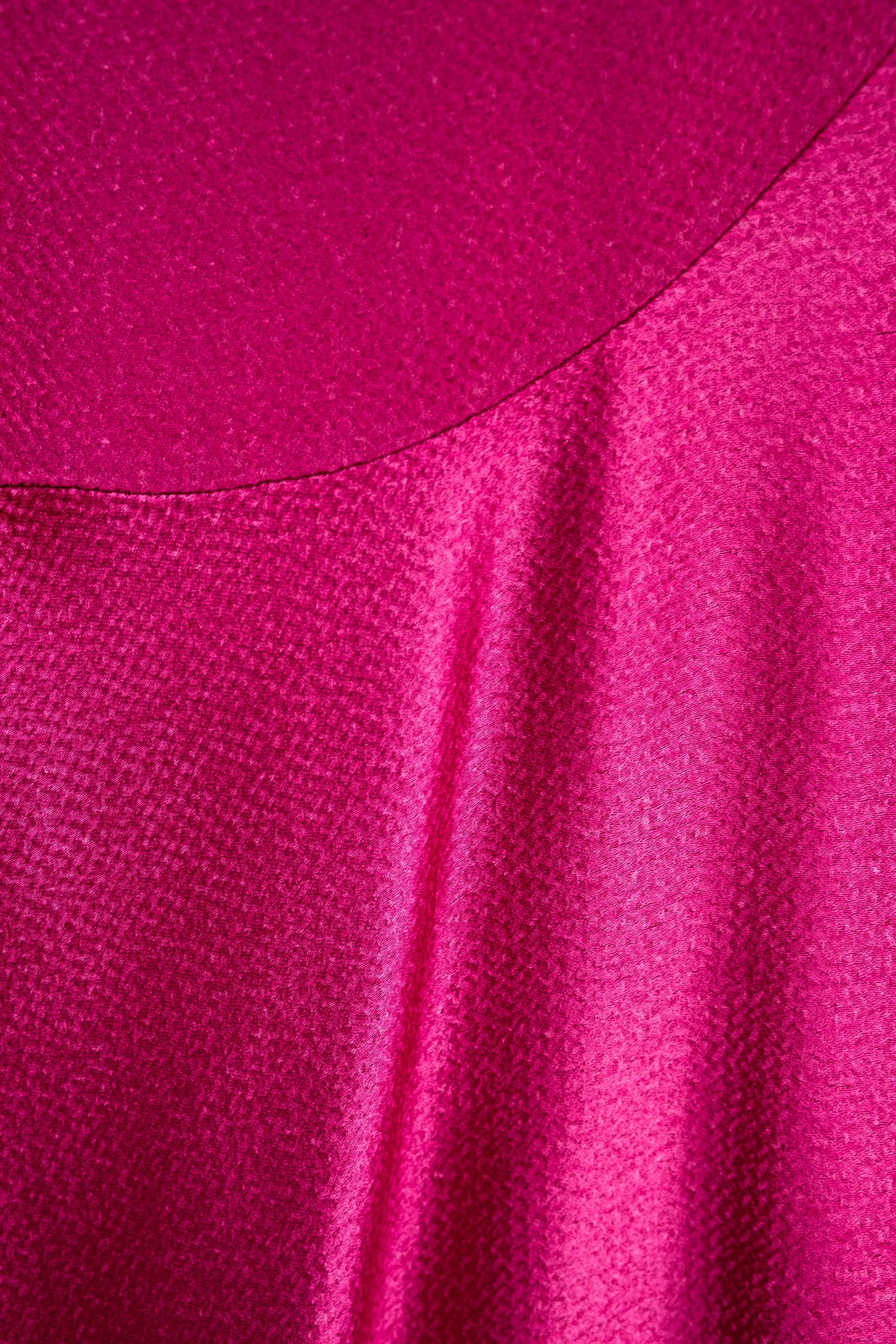 John Galliano Misia Diva Pin Up Flamenco Raspberry Bias Cut Gown s/s 1995