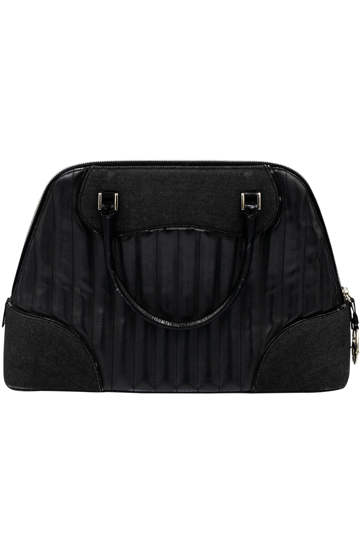 Christian Dior Black Montaigne Chris Cadillac Top Handle Purse 2001