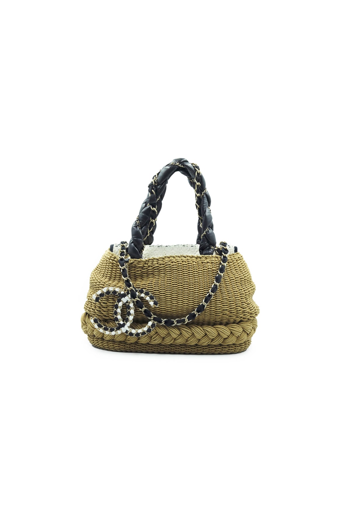 Chanel Coco Country Market Bag Jute Purse 2010