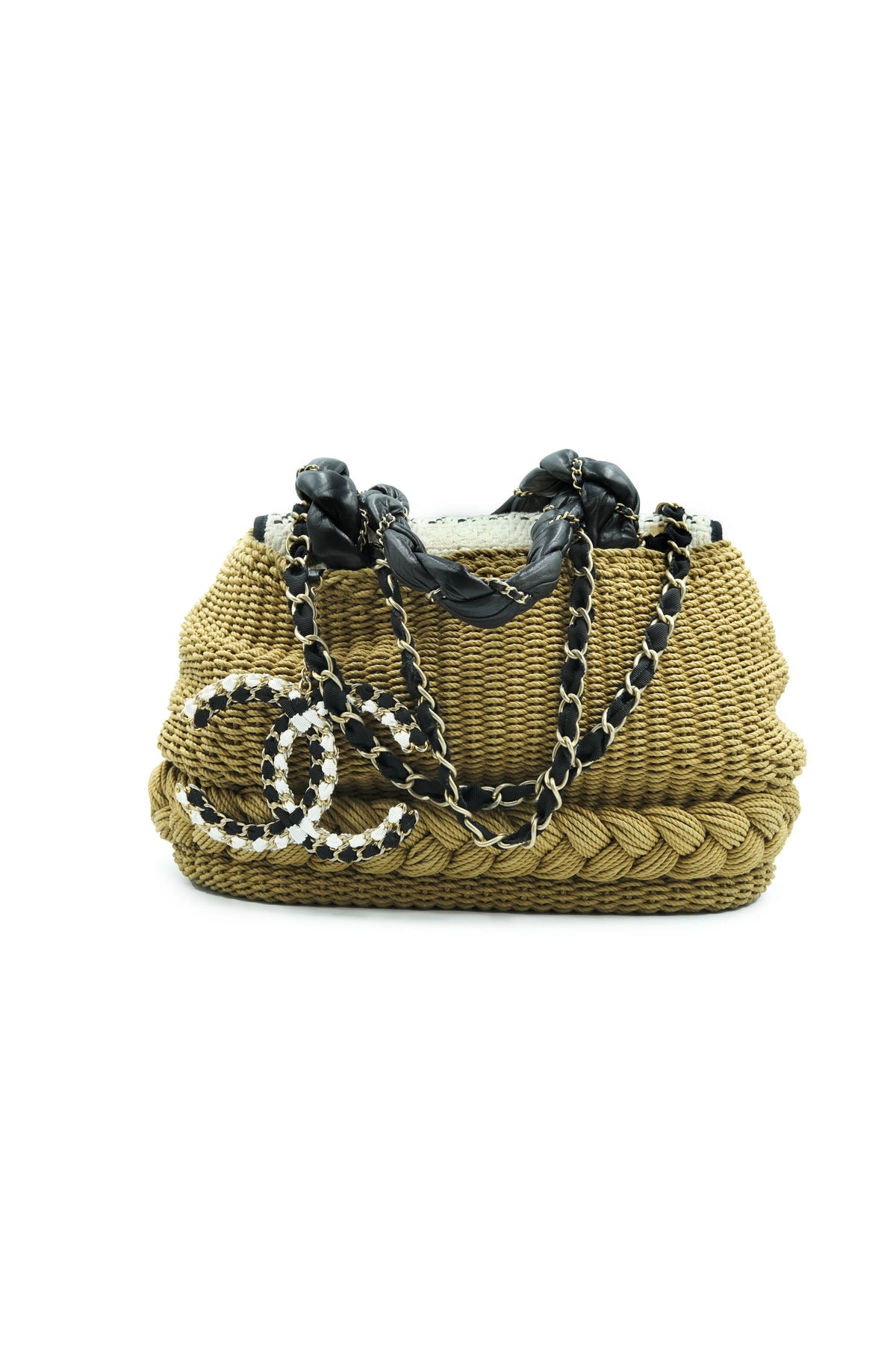Chanel Coco Country Market Bag Jute Purse 2010