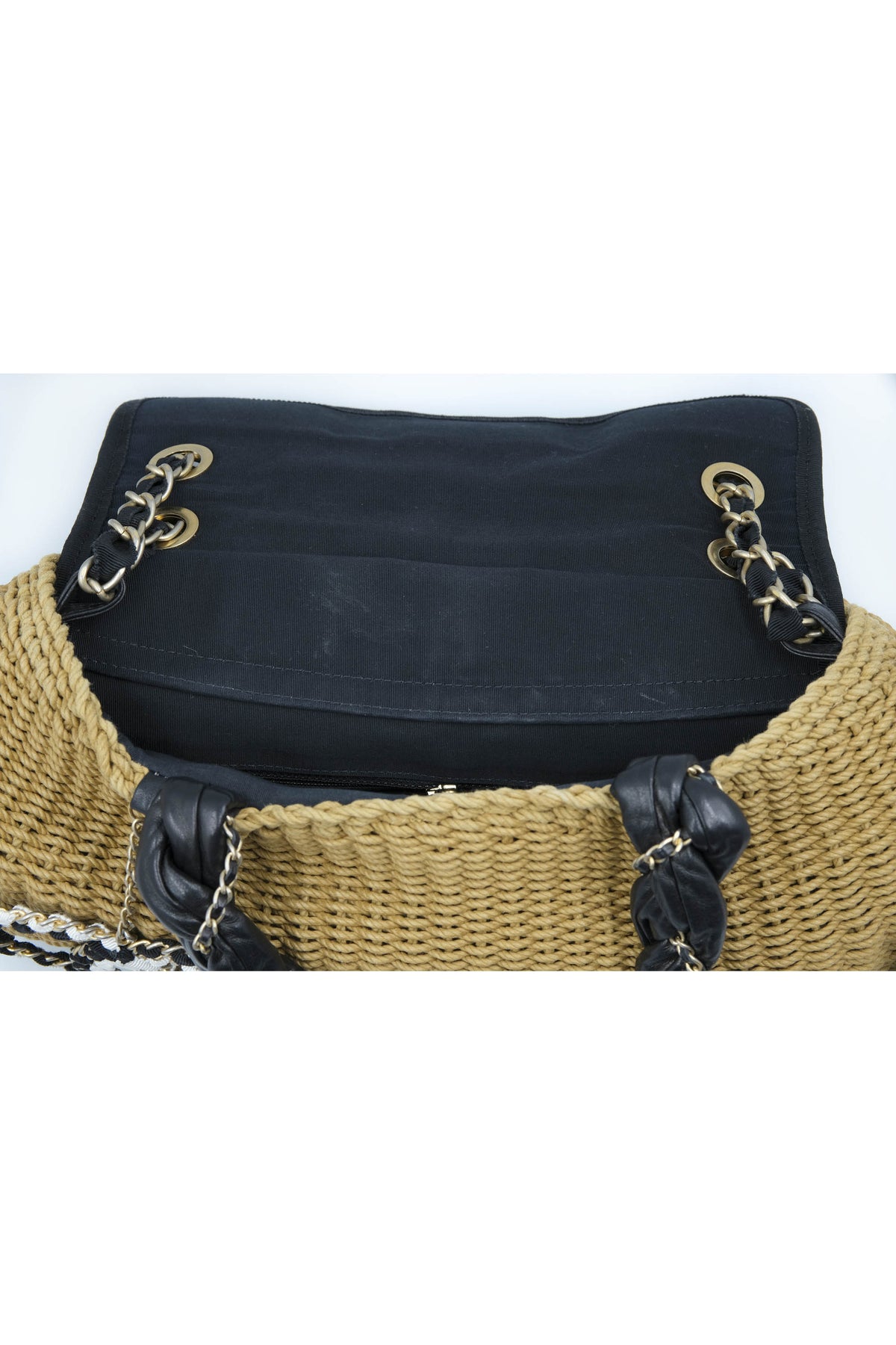 Chanel Coco Country Market Bag Jute Purse 2010