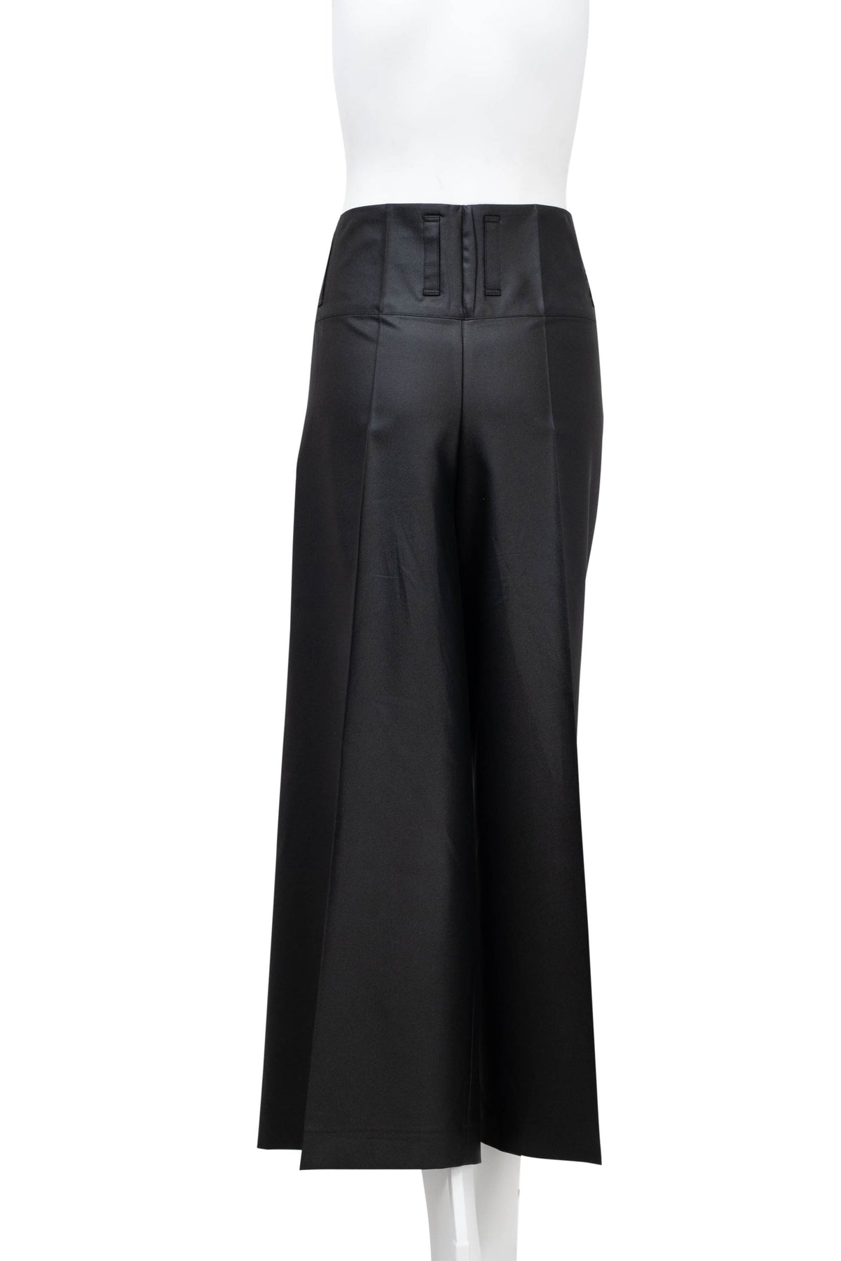 Issey Miyake Black Paper Bag Waist Pants Size 3