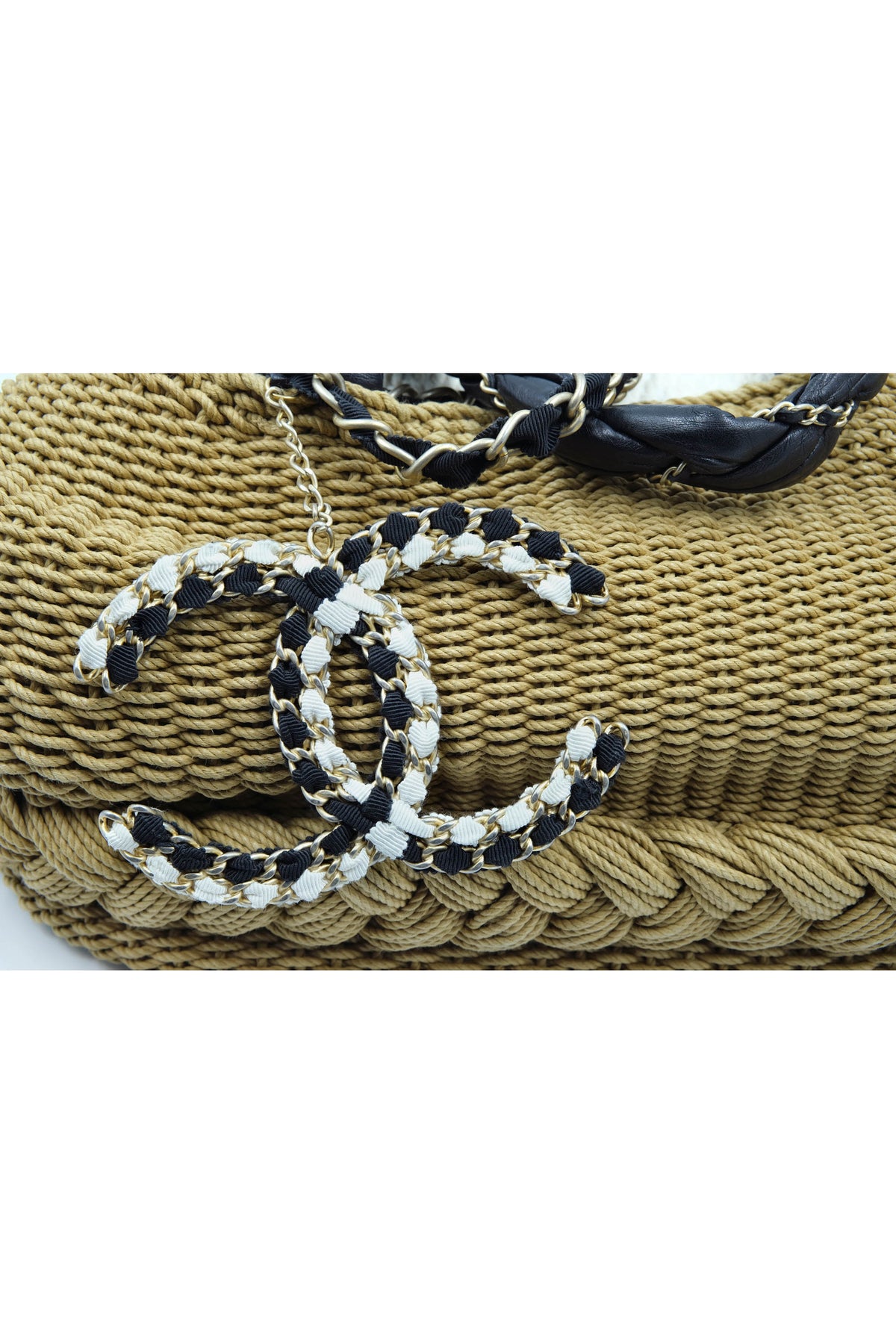 Chanel Coco Country Market Bag Jute Purse 2010