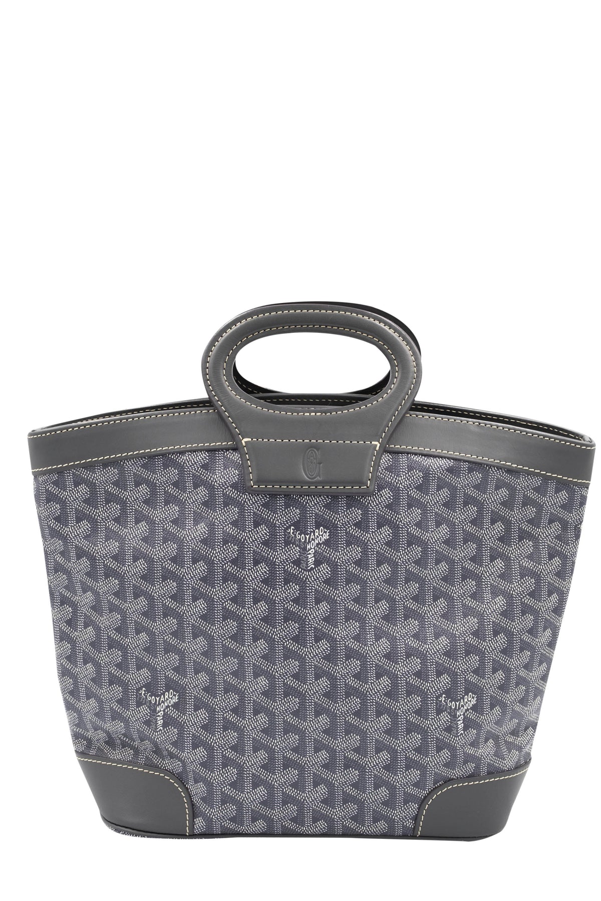 Goyard Grey Goyardine Beluga Tote Bag Size PM