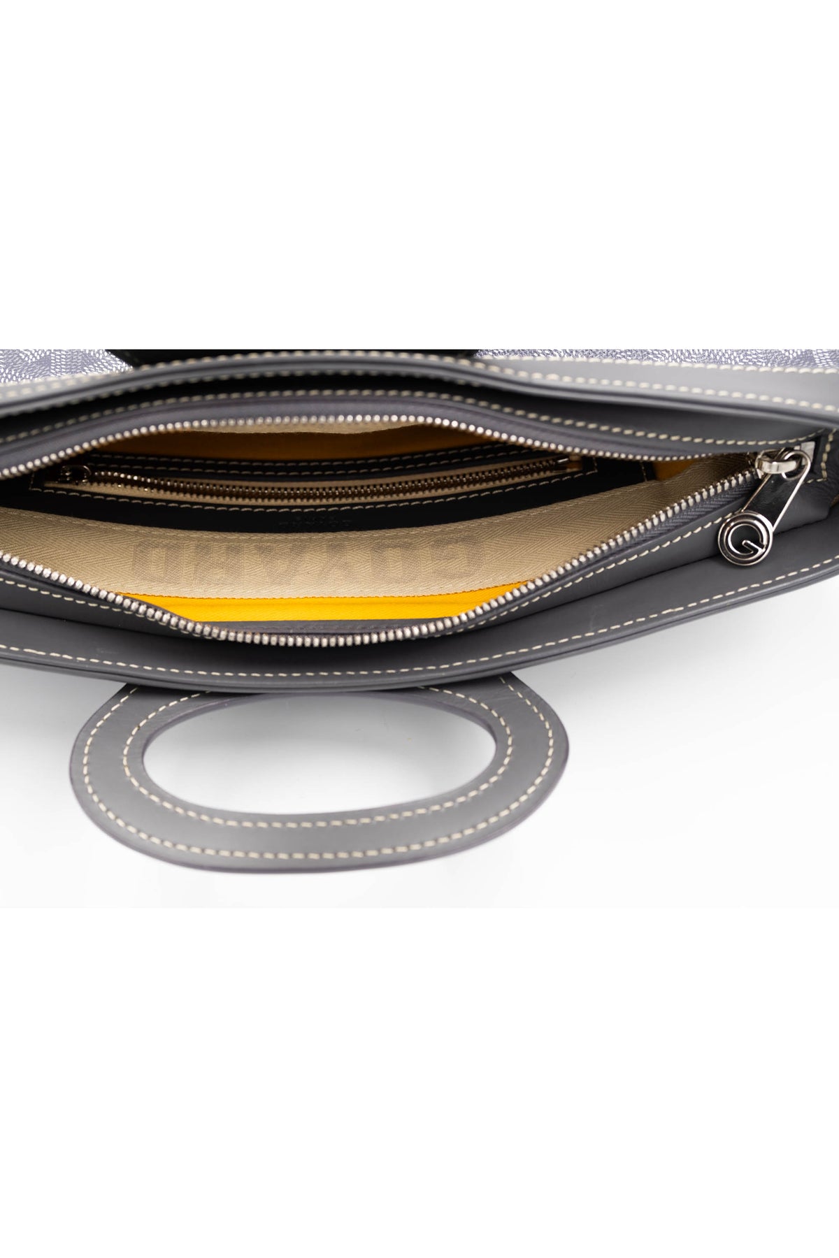 Goyard Grey Goyardine Beluga Tote Bag Size PM