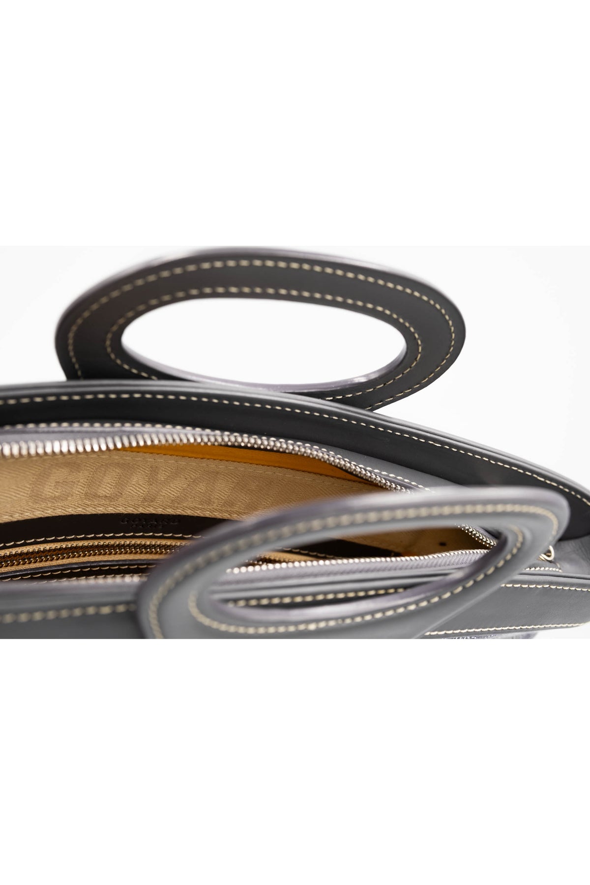 Goyard Grey Goyardine Beluga Tote Bag Size PM