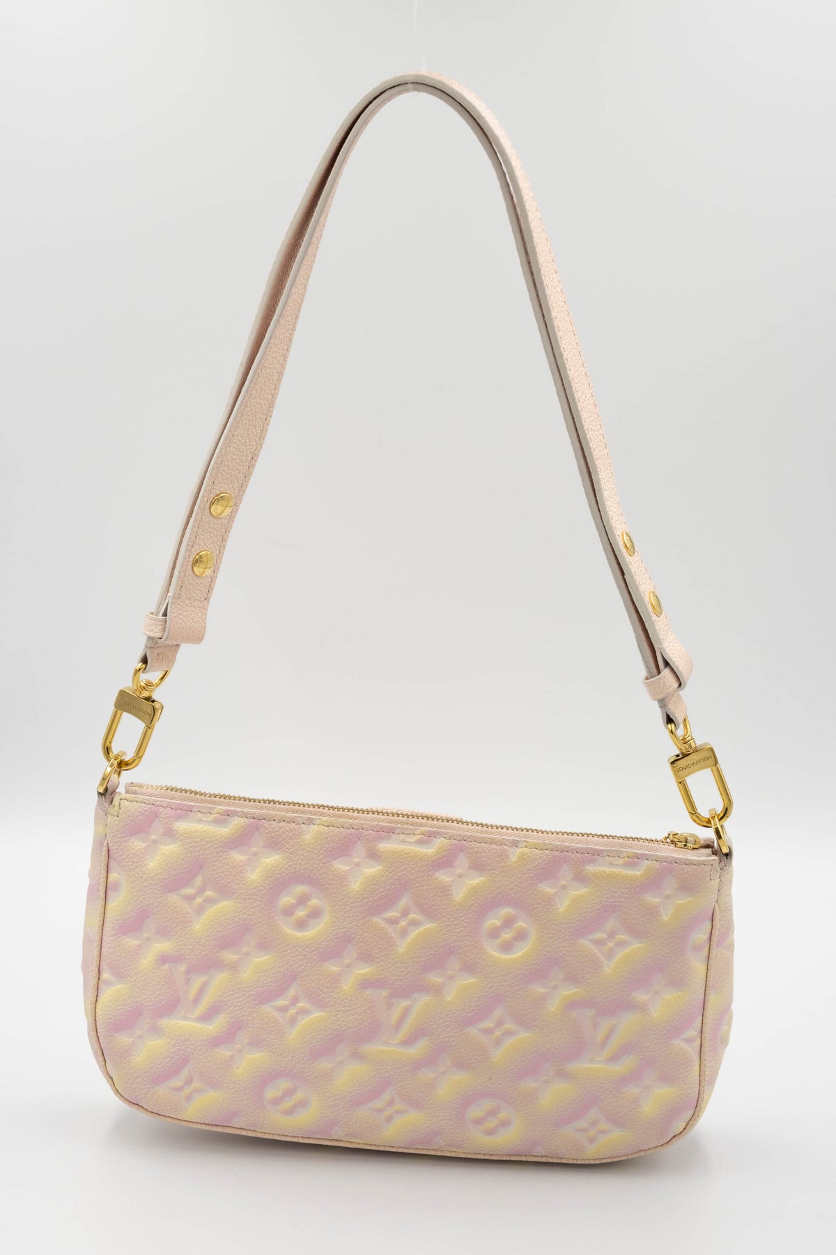 Louis Vuitton Pink and Yellow Summer Stardust Empriente Multi Pochette Purse
