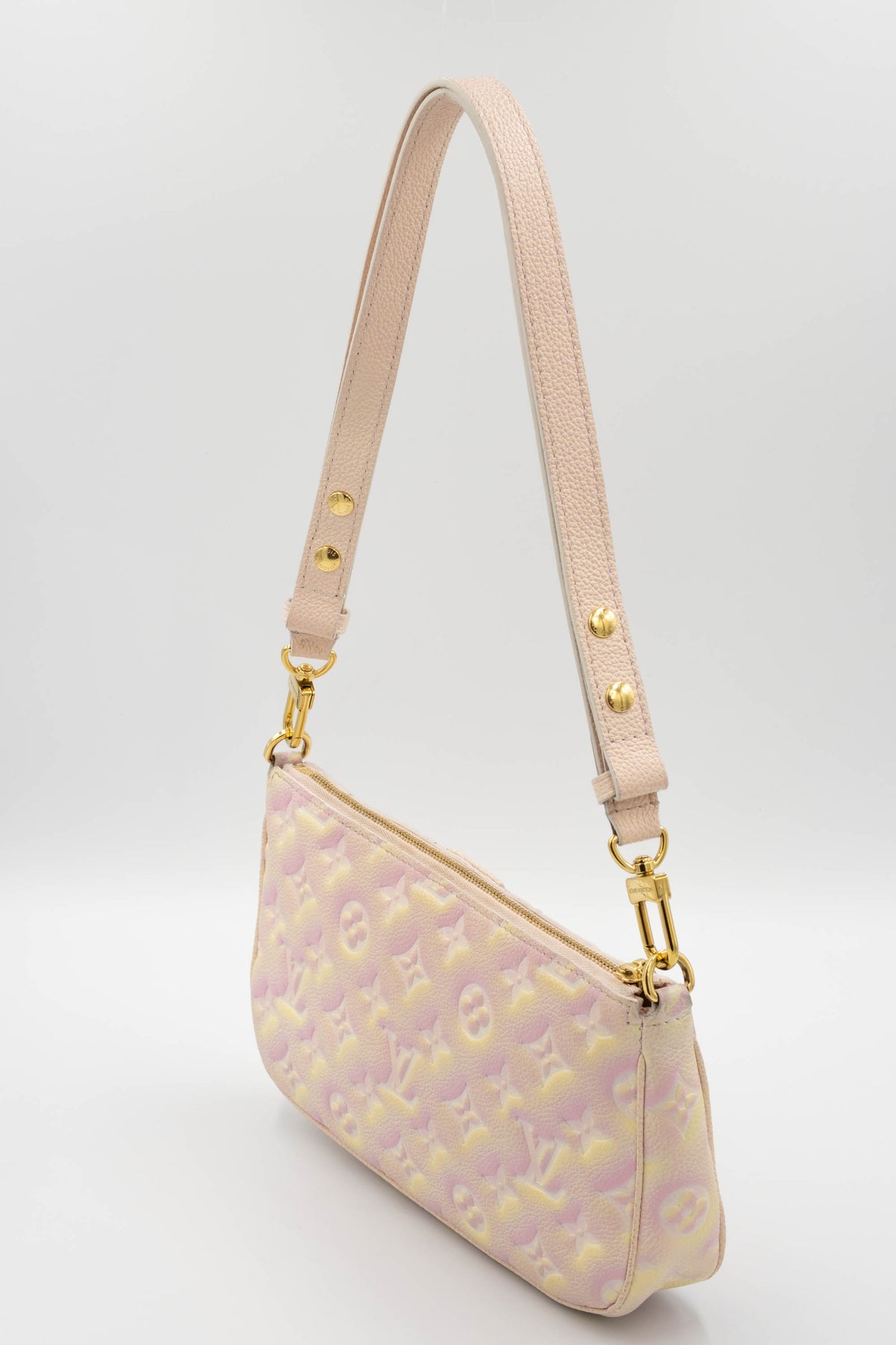 Louis Vuitton Pink and Yellow Summer Stardust Empriente Multi Pochette Purse
