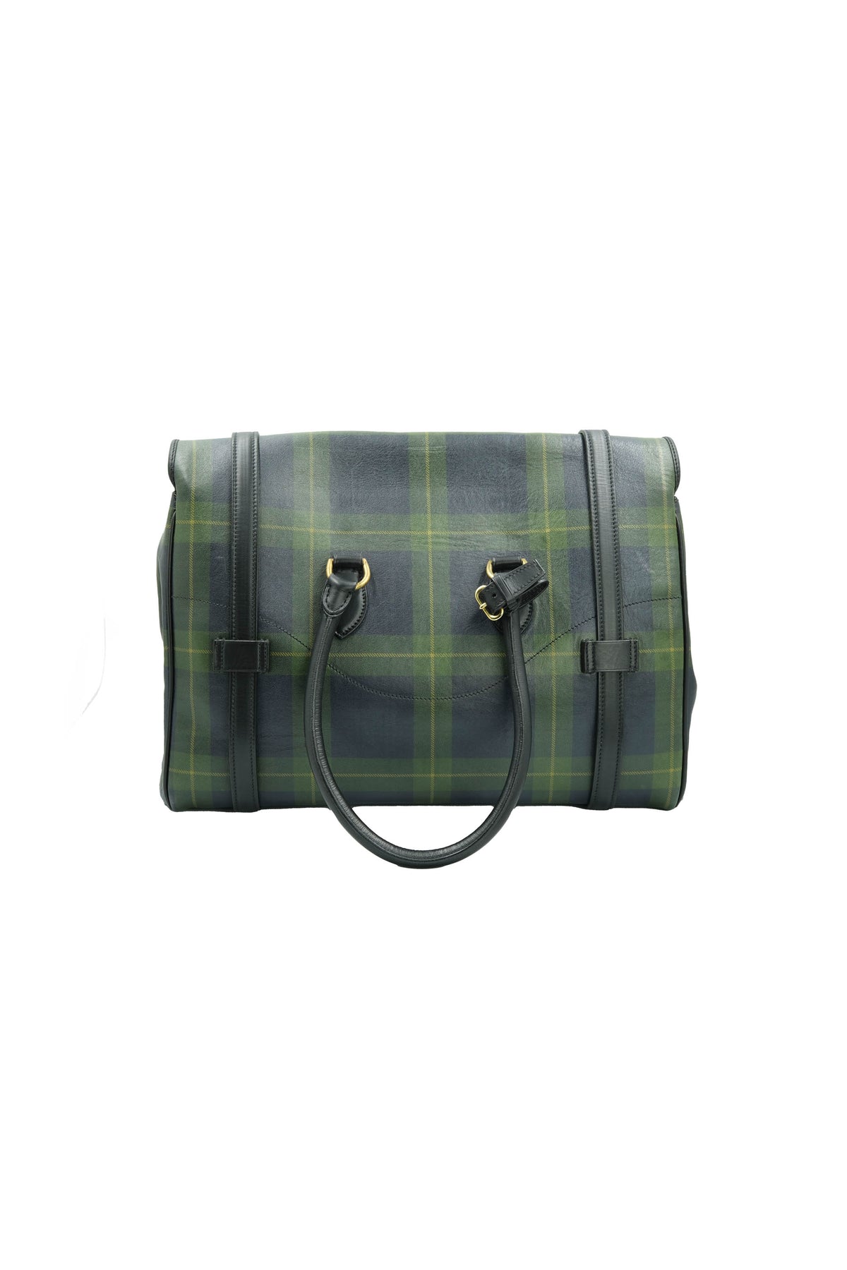 Ralph Lauren Green and Blue Paid Ricky Bag