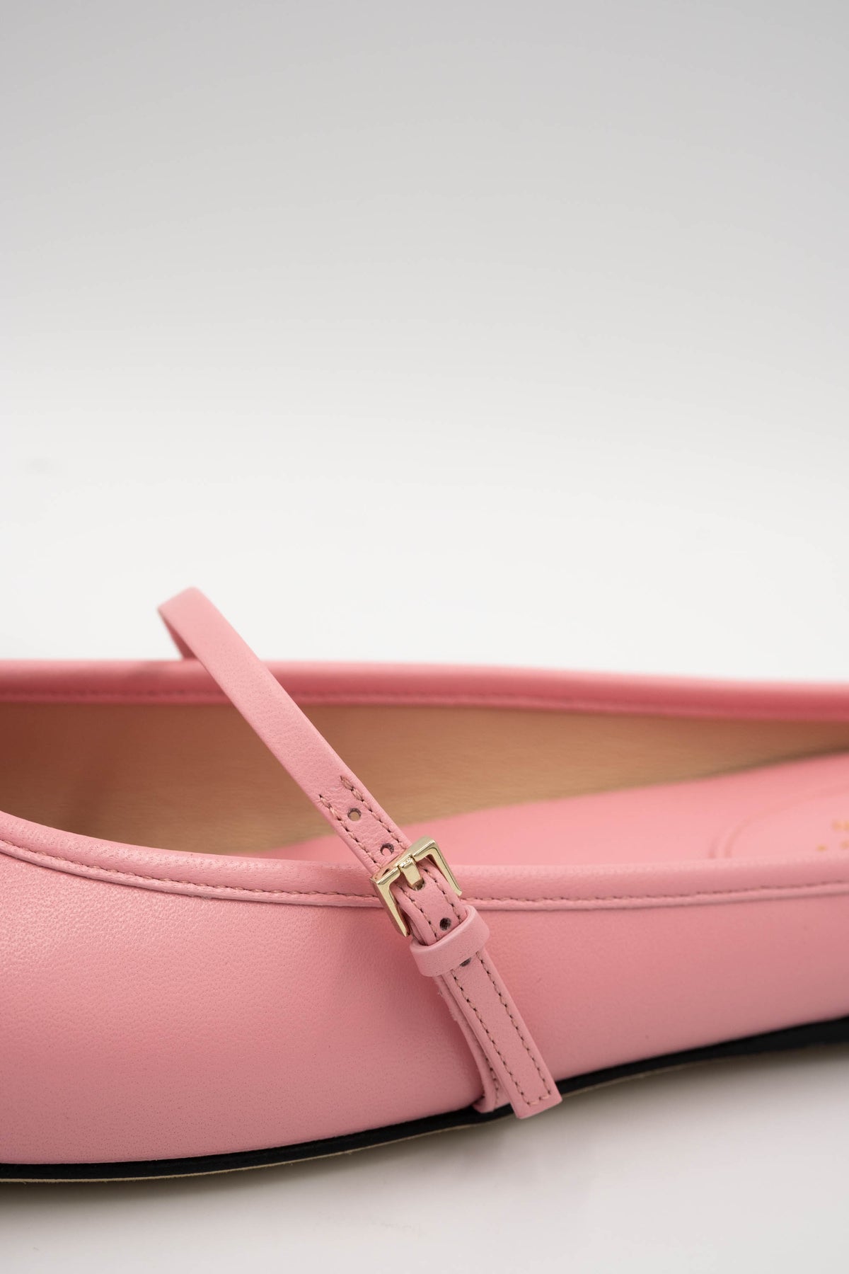 Gucci Pink Horsebit Ballet Slides Size 38.5
