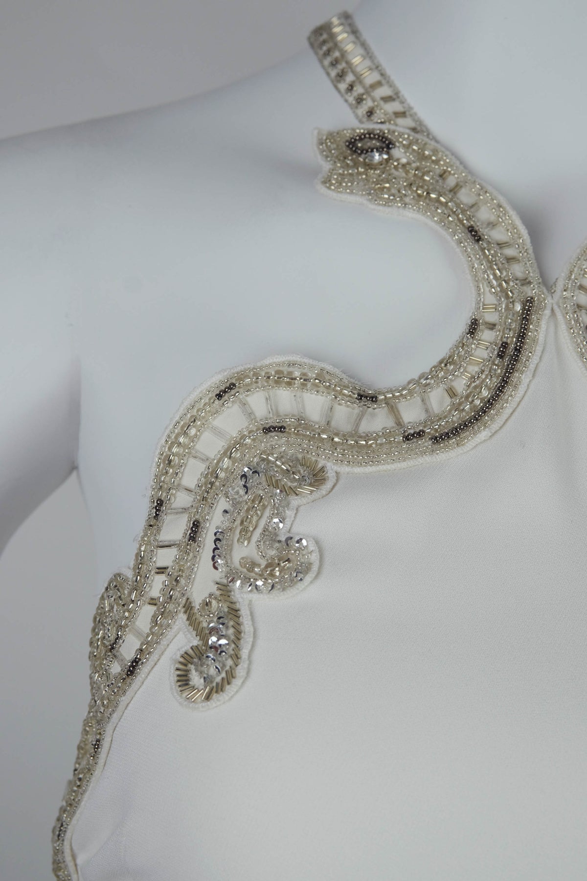 Roberto Cavalli Abito Snake Embellished Jersey Gown Size 38/2
