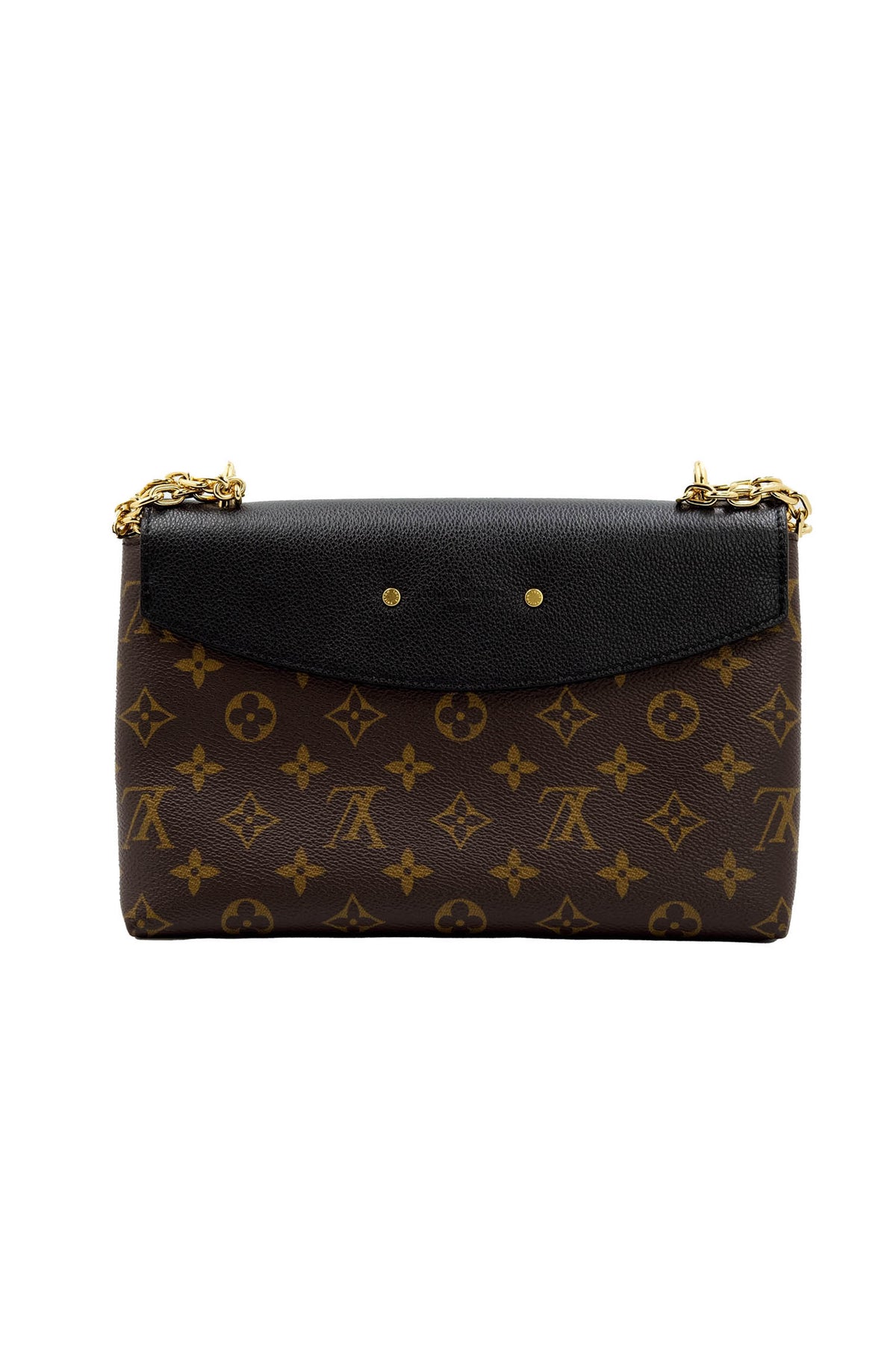 Louis Vuitton Monogram and Leather Saint Placide Purse