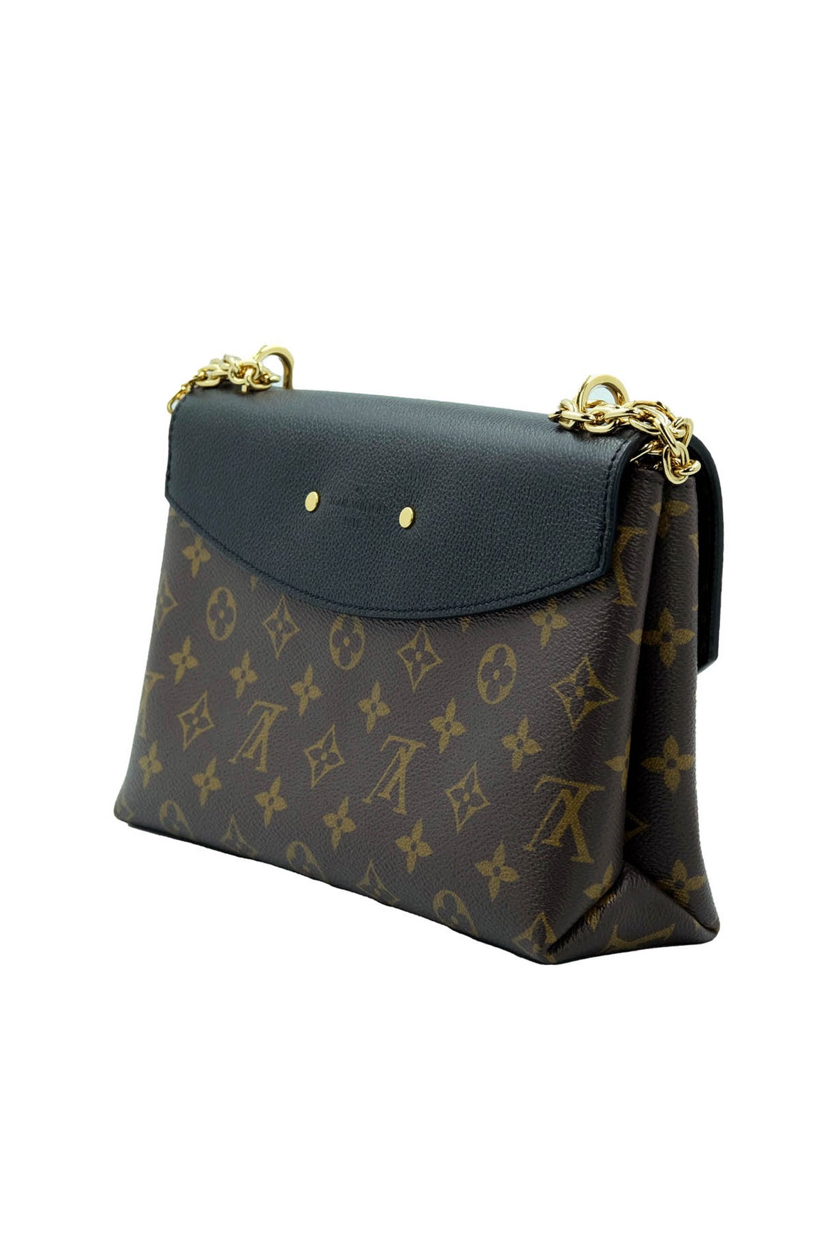 Louis Vuitton Monogram and Leather Saint Placide Purse