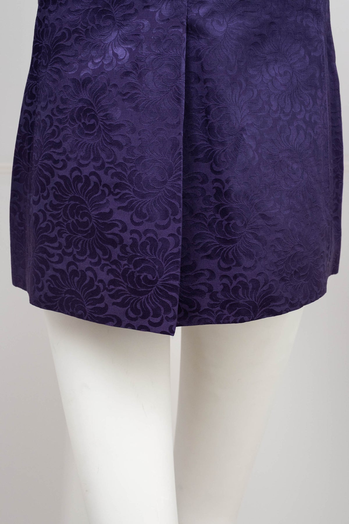 Tom Ford Purple Brocade Smoking Jacket Size 40/6