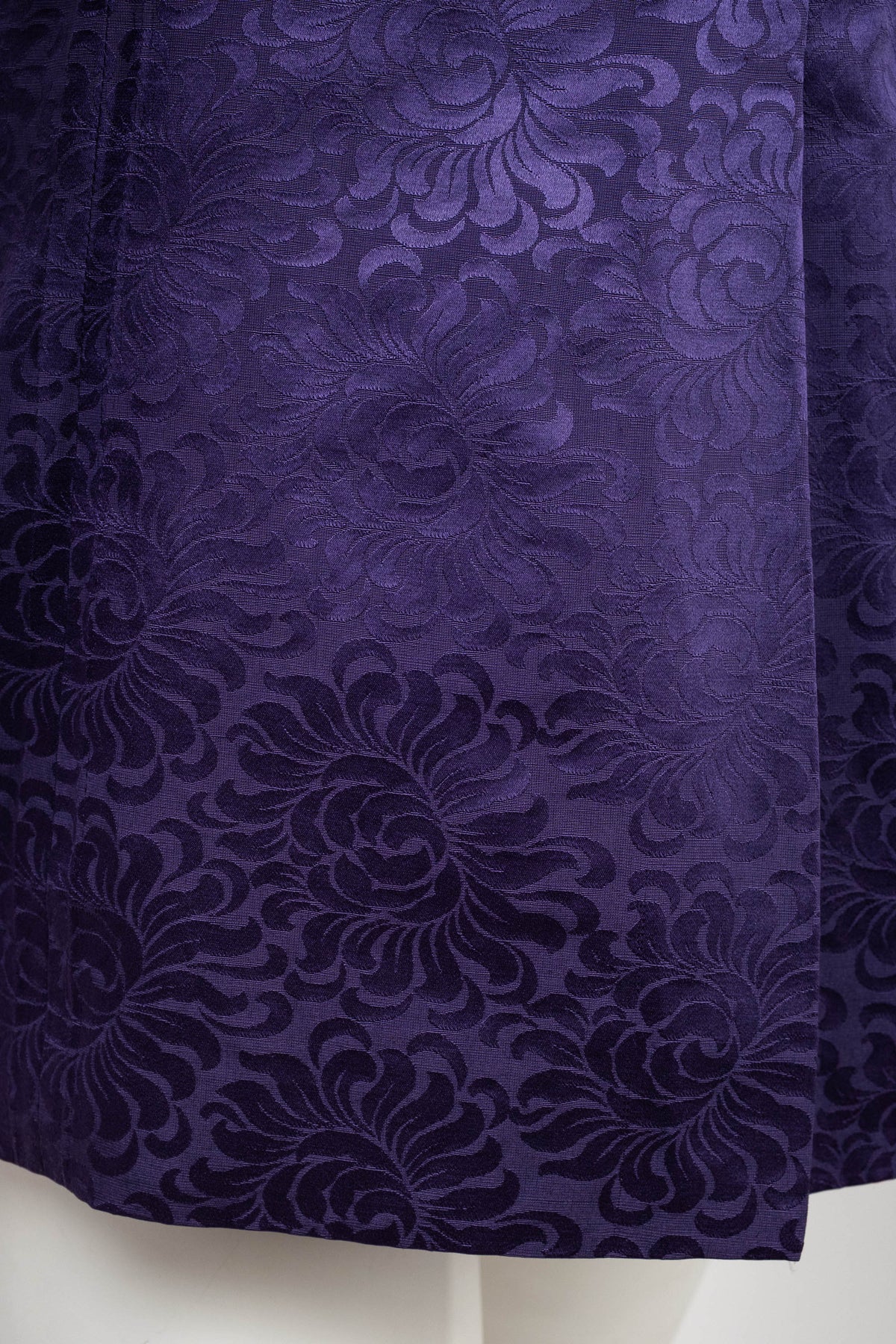 Tom Ford Purple Brocade Smoking Jacket Size 40/6