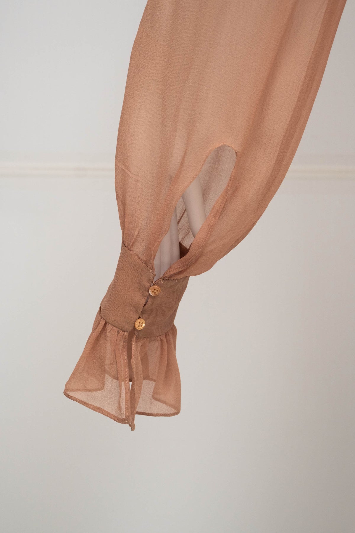 Tom Ford Dusty Pink Blouse Long Sleeve Size Small NWT