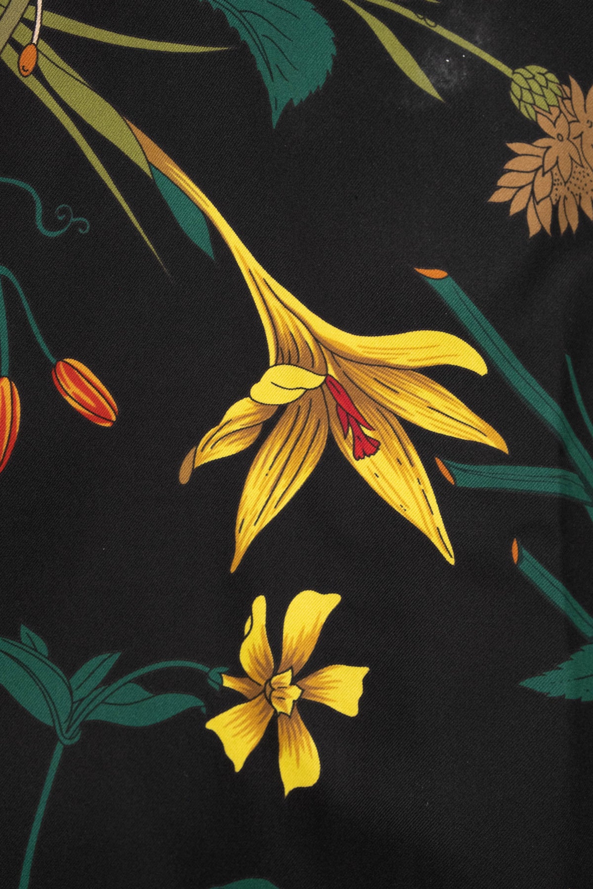 Gucci Black and Gold GG Monogram Wool Cardigan Silk Lining Sweater Size S